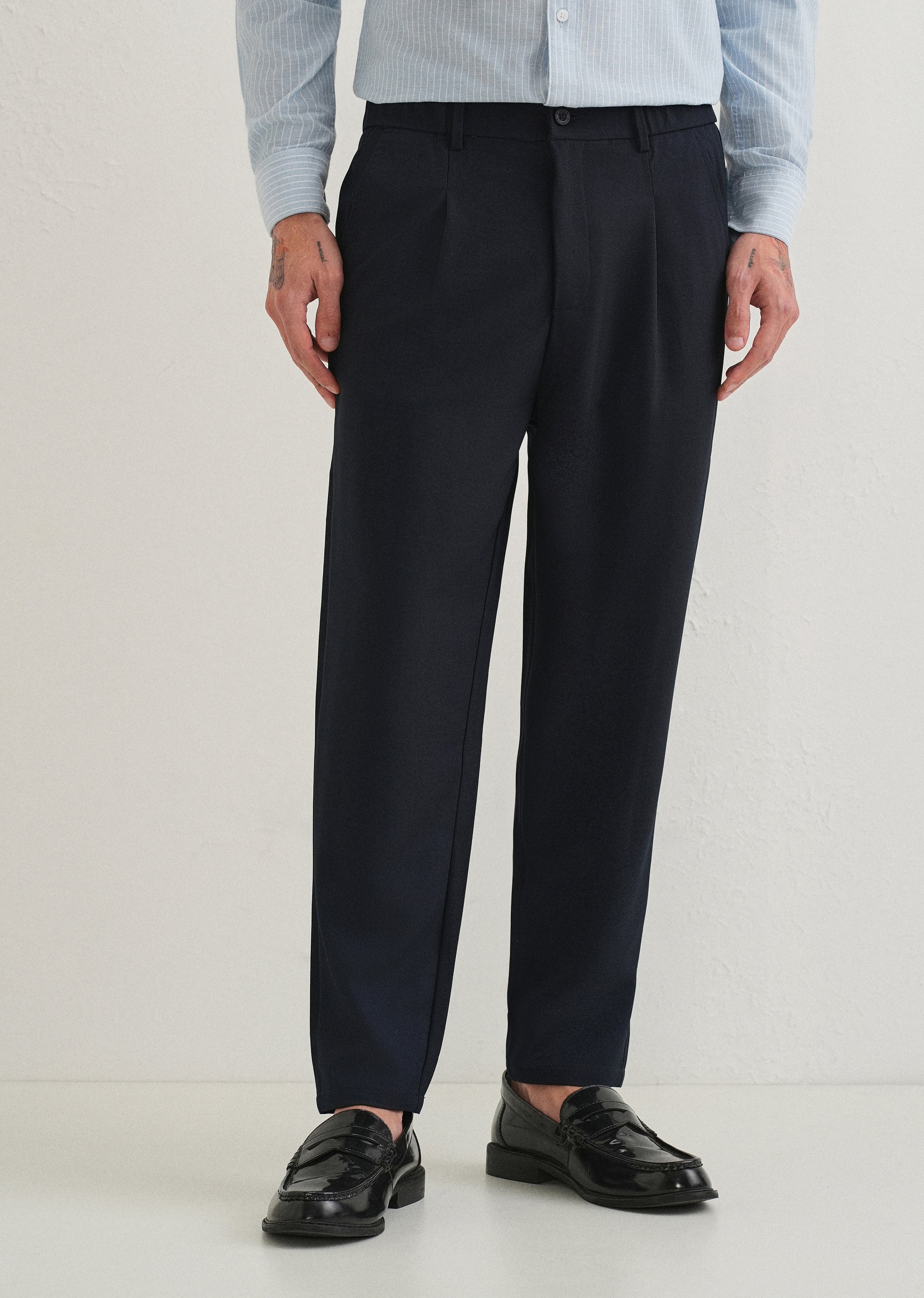 Night Blue Korean Pant