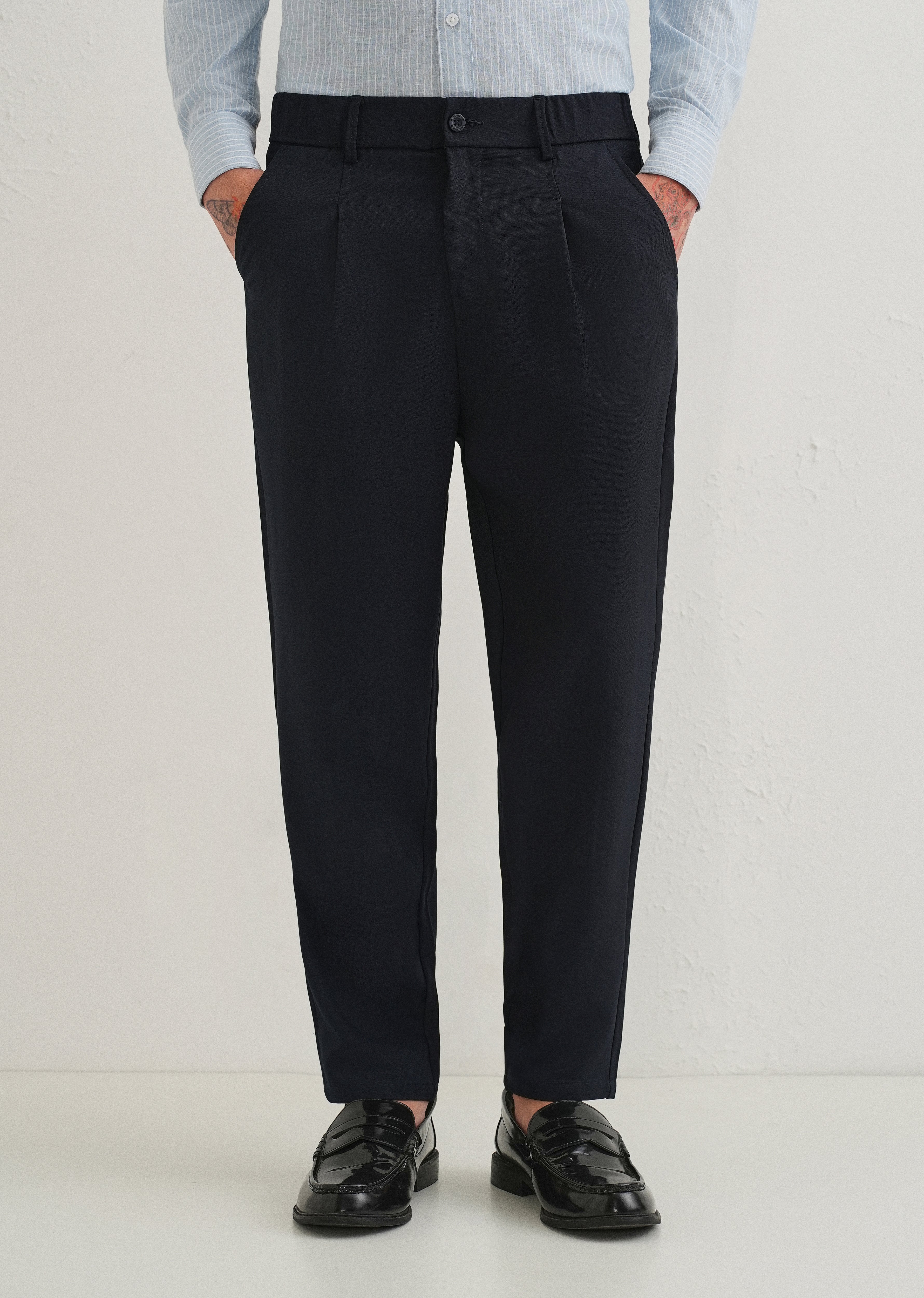 Night Blue Korean Pant
