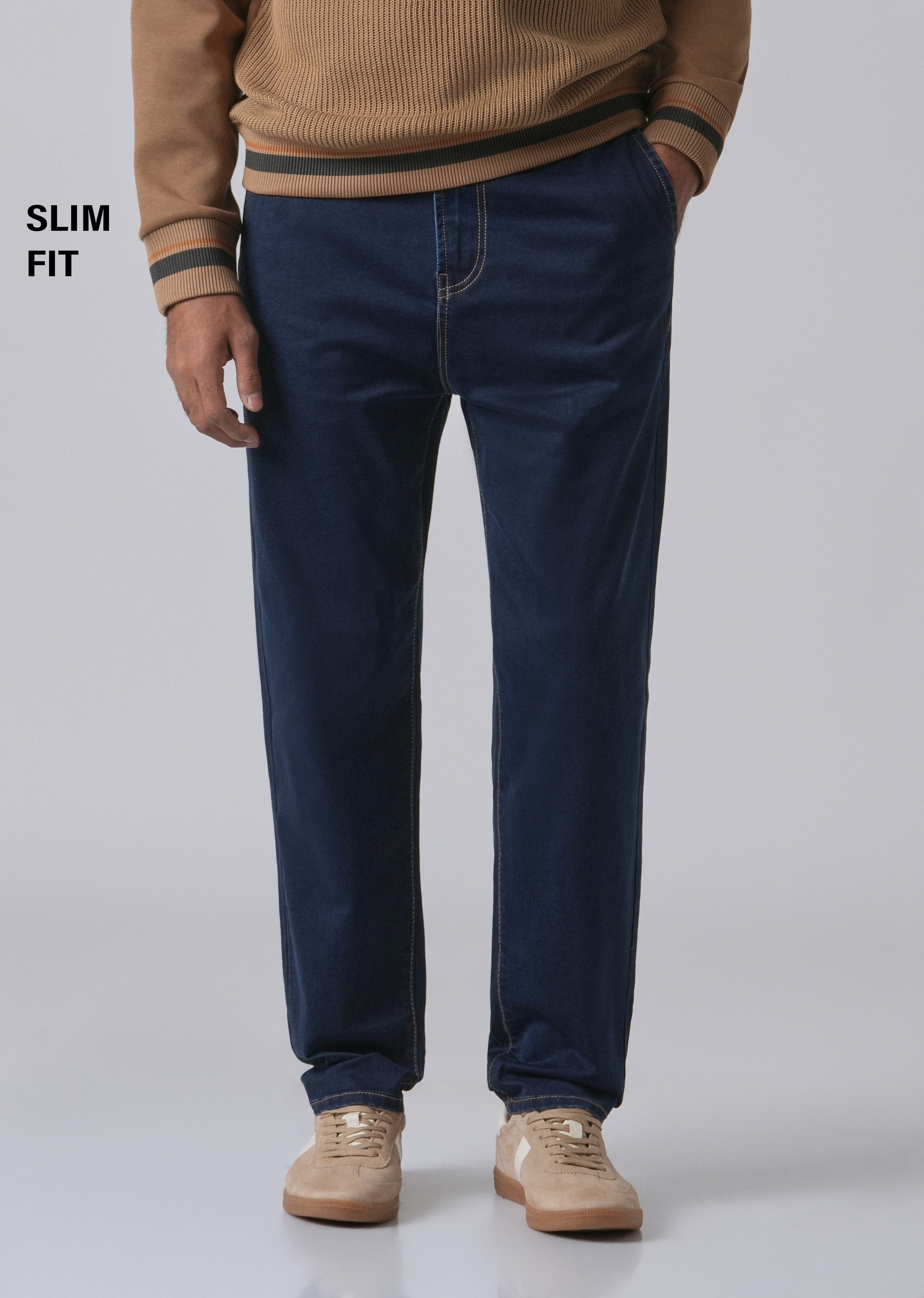 Night Blue Regular Fit Denim