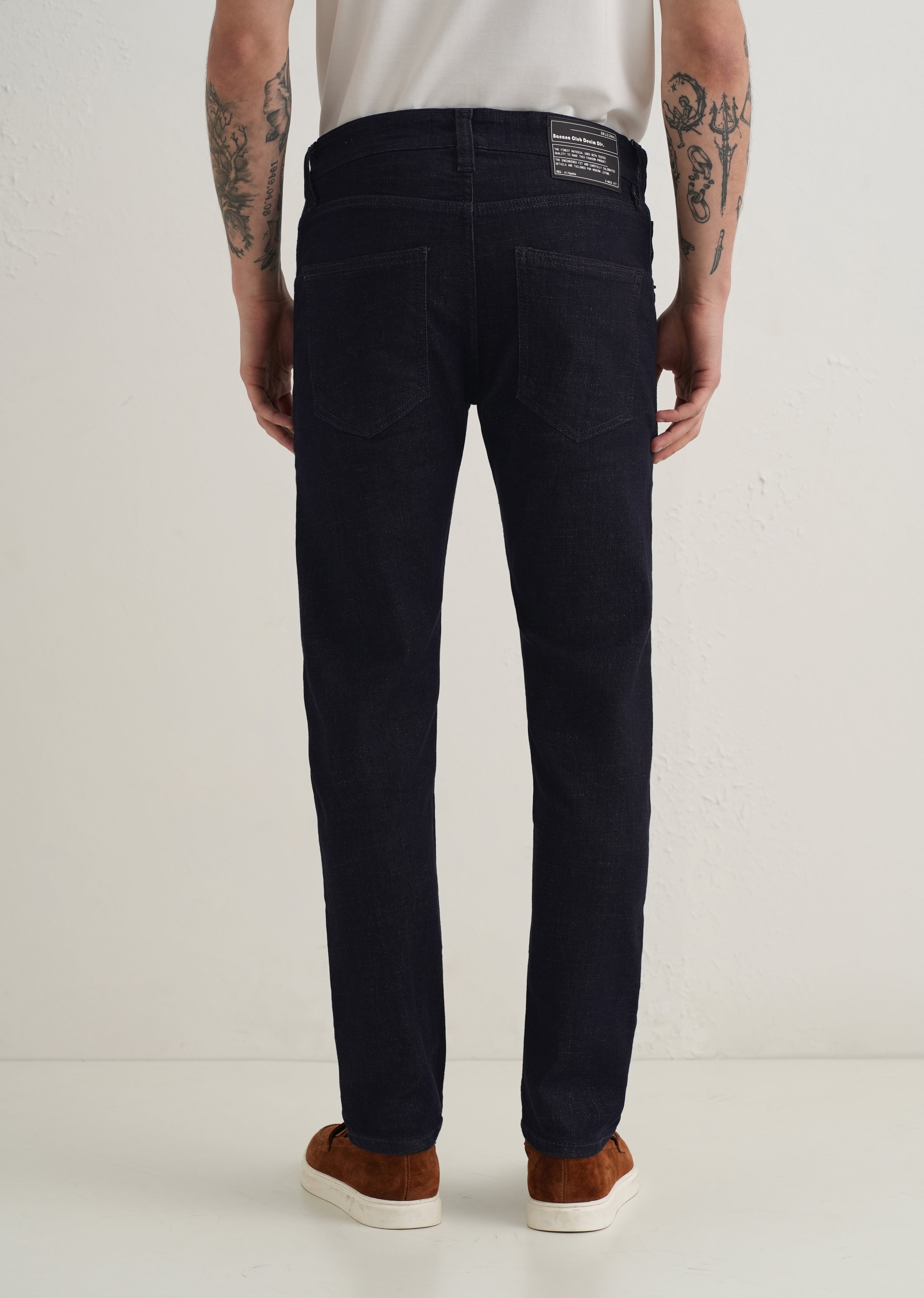 Noir Blue Slim Fit Jeans