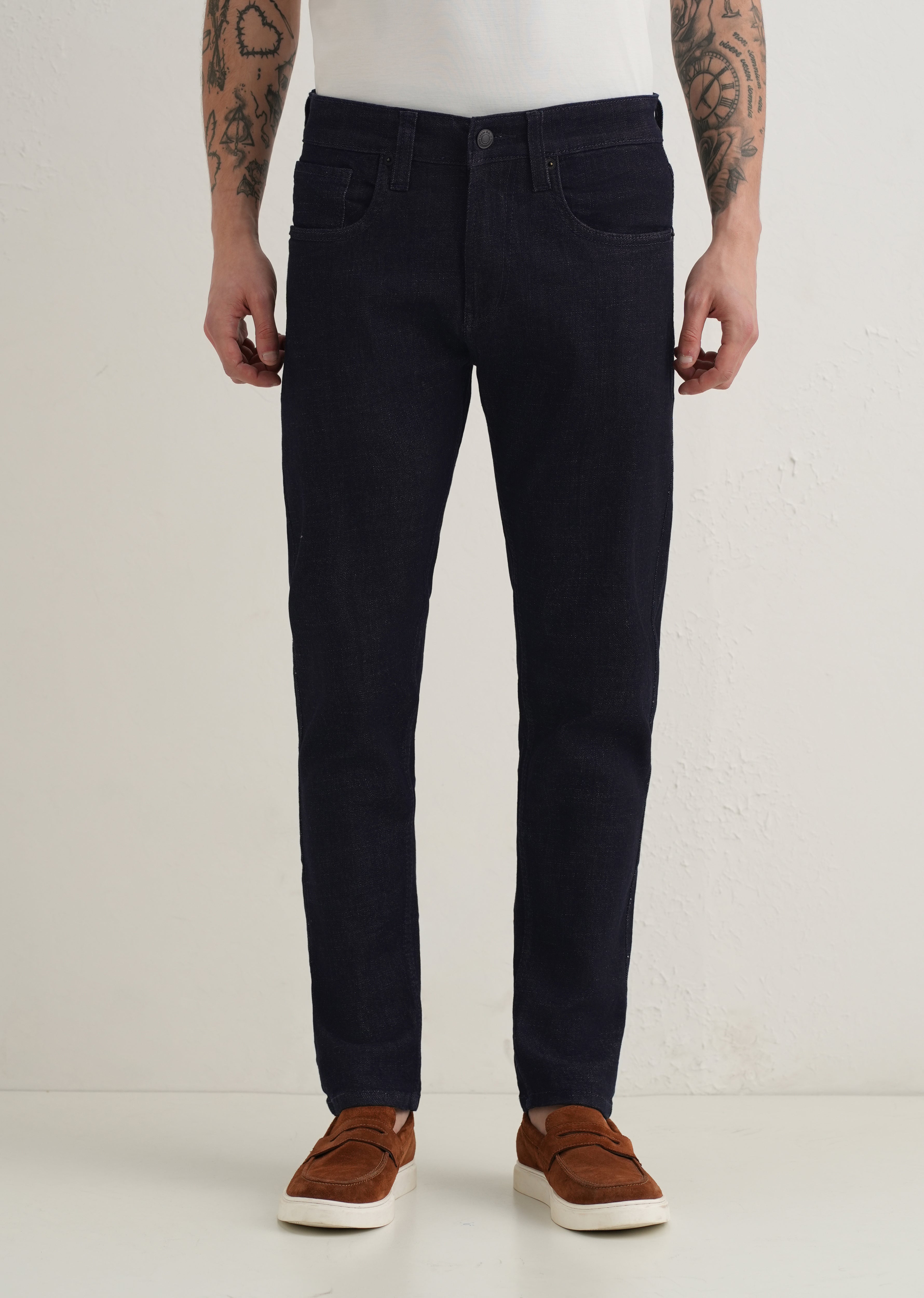 Noir Blue Slim Fit Jeans