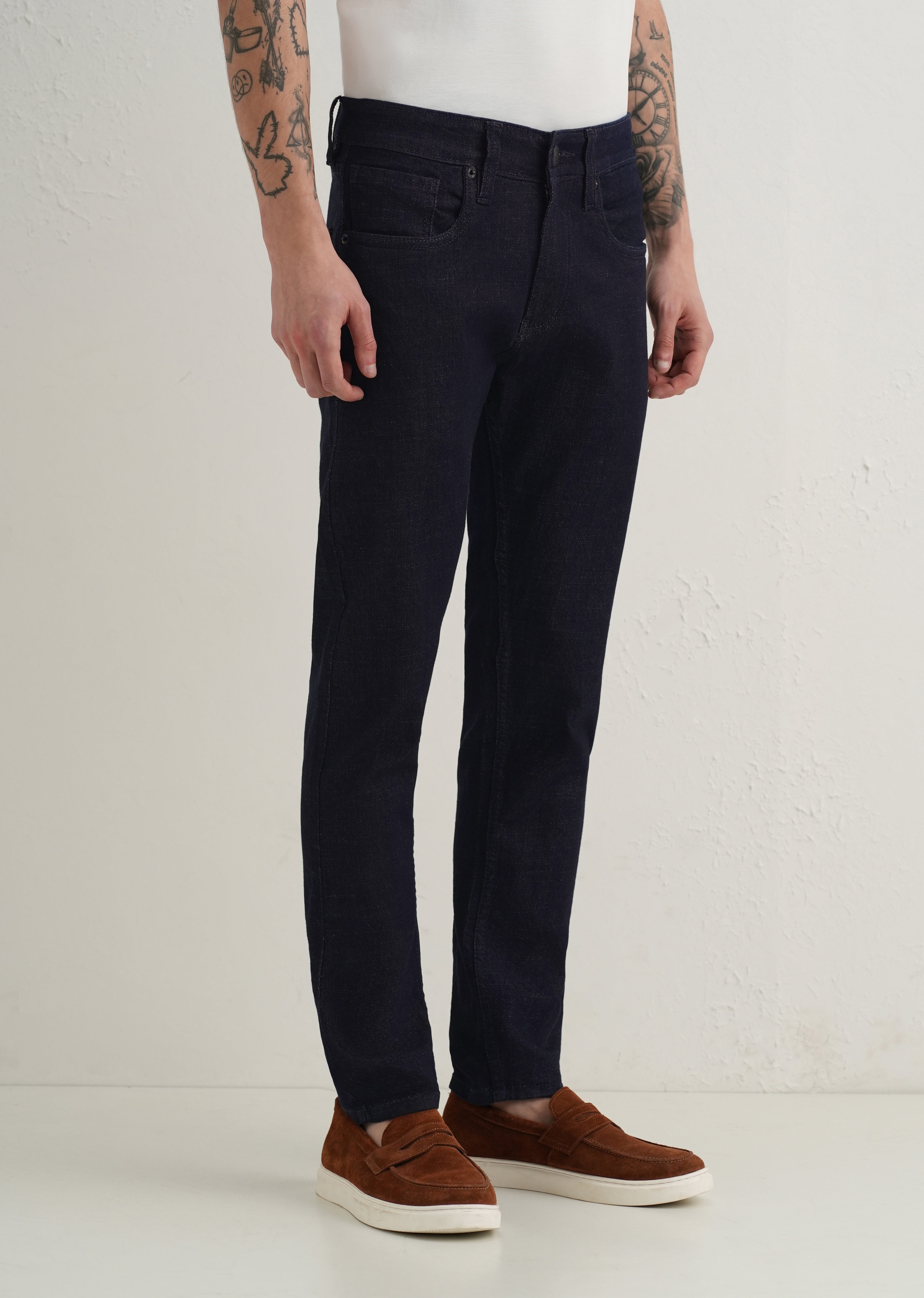 Noir Blue Slim Fit Jeans