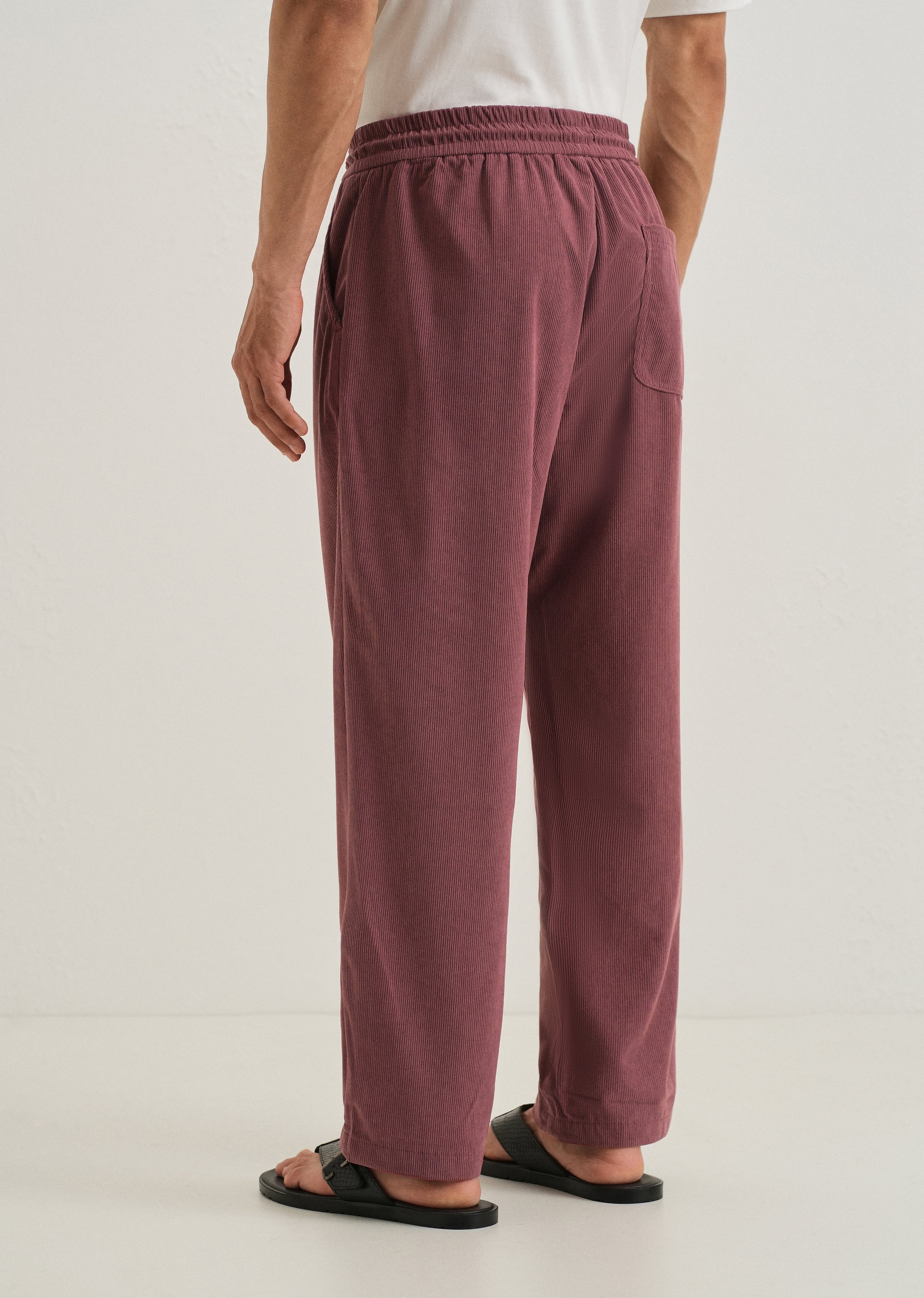 Nude pink Corduroy Pant