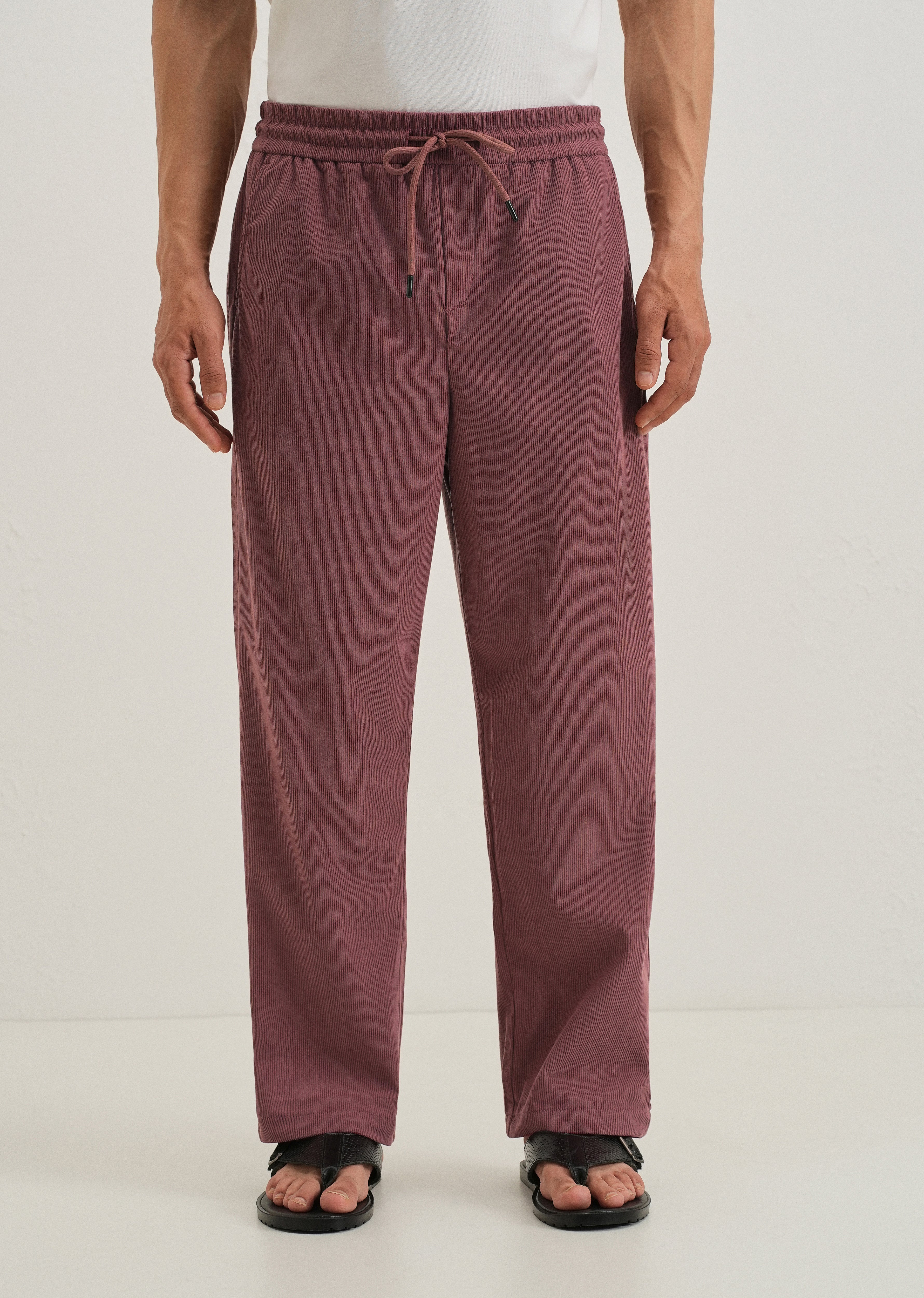 Nude pink Corduroy Pant