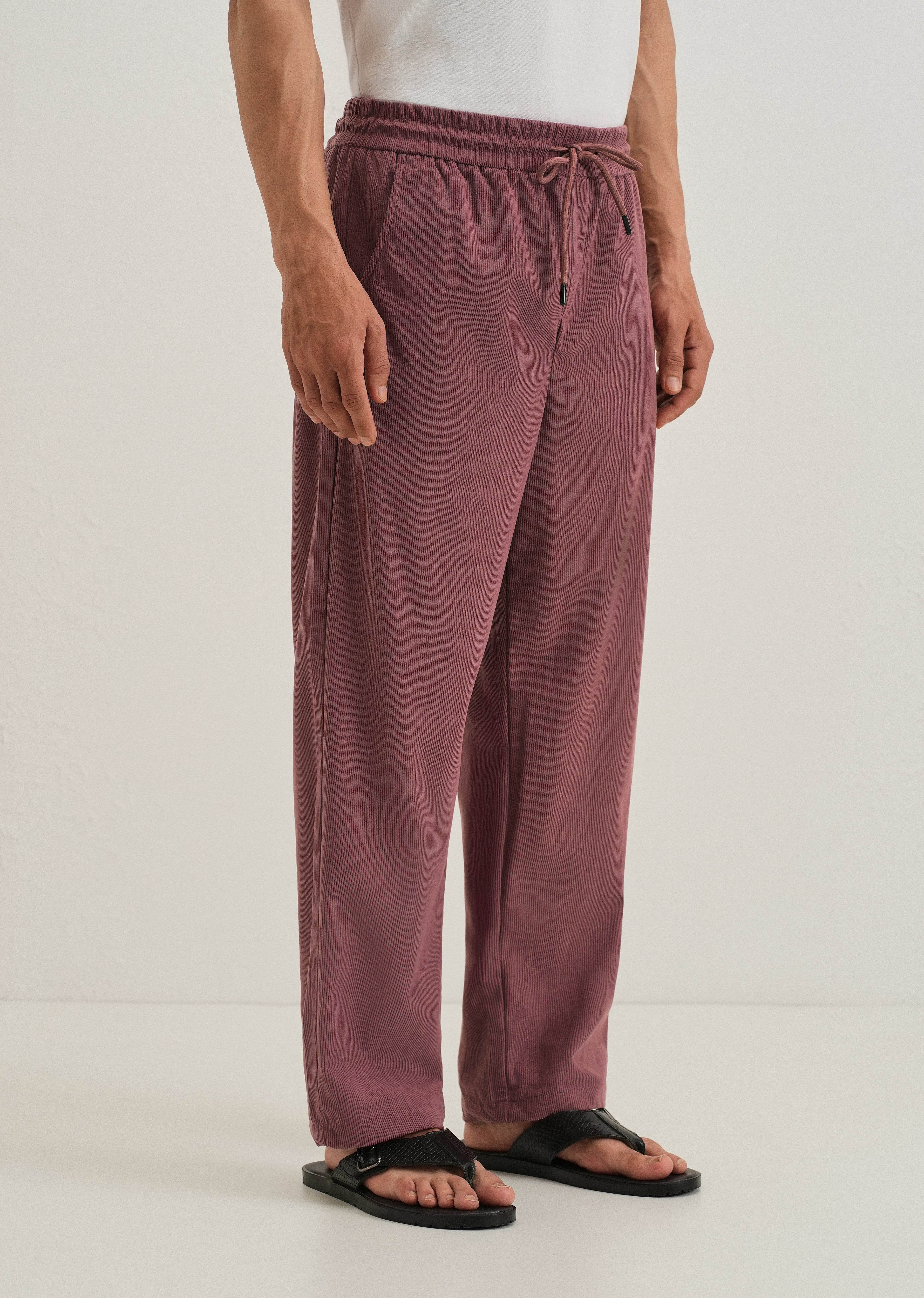 Nude pink Corduroy Pant