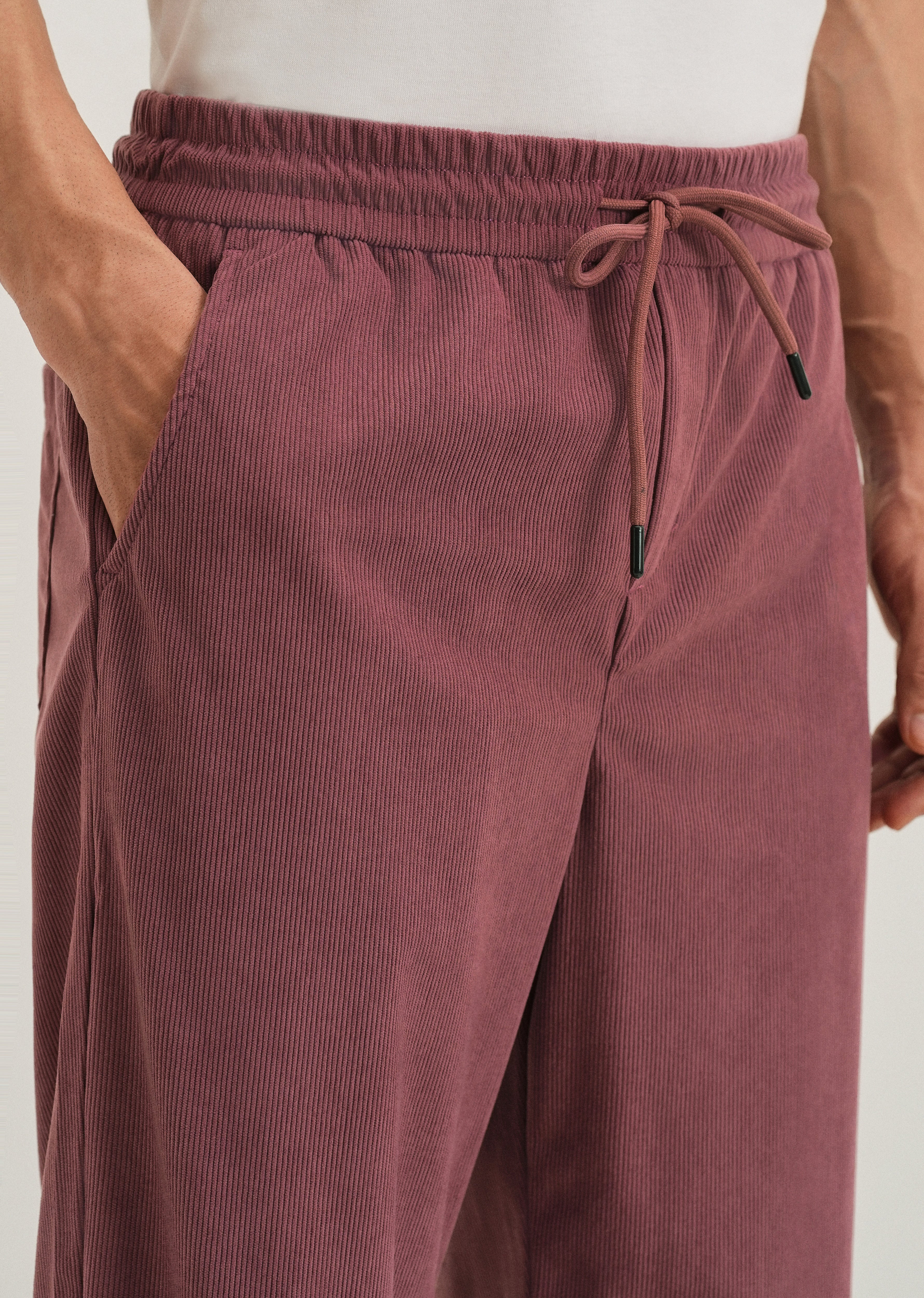 Nude pink Corduroy Pant