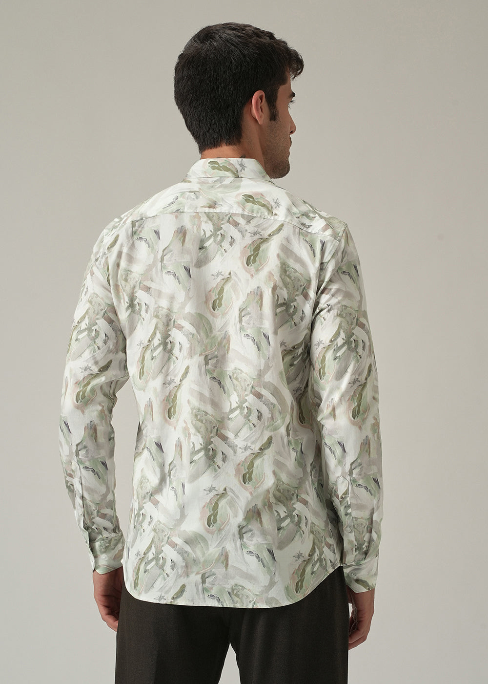 Off-White Brushstroke Print Shirt