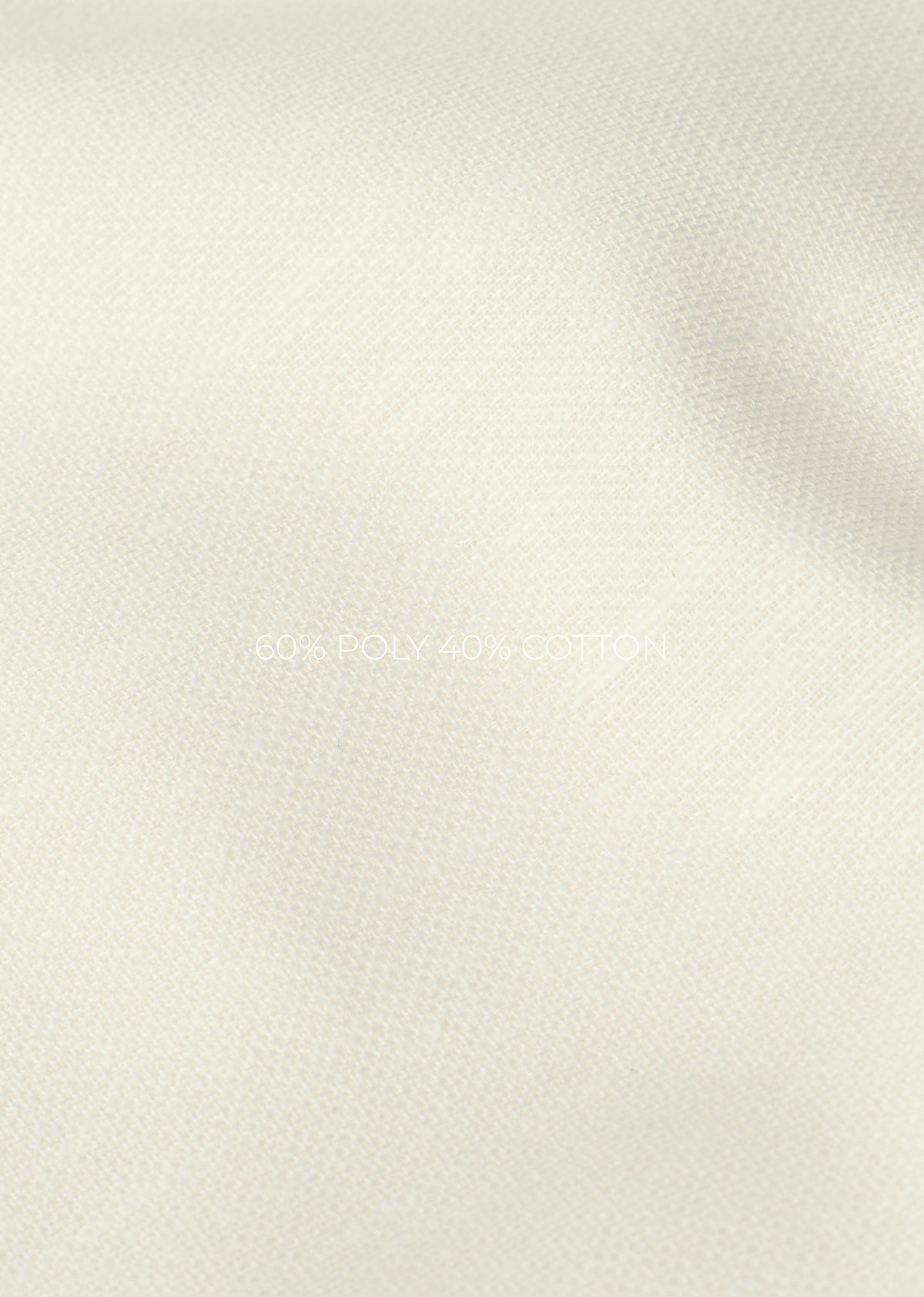Off White Blended Linen shirt