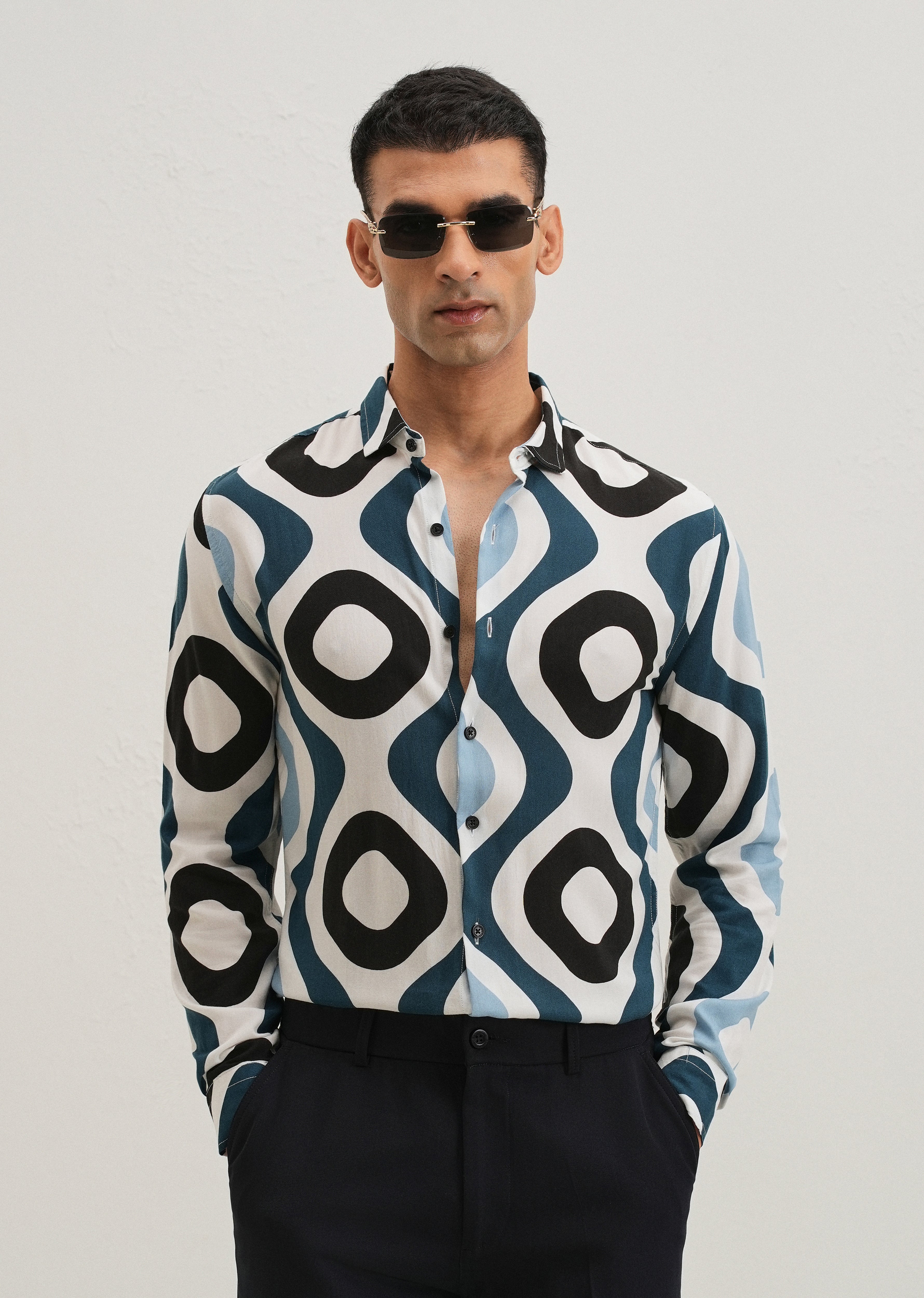 Ogee Multicolour Printed Shirt