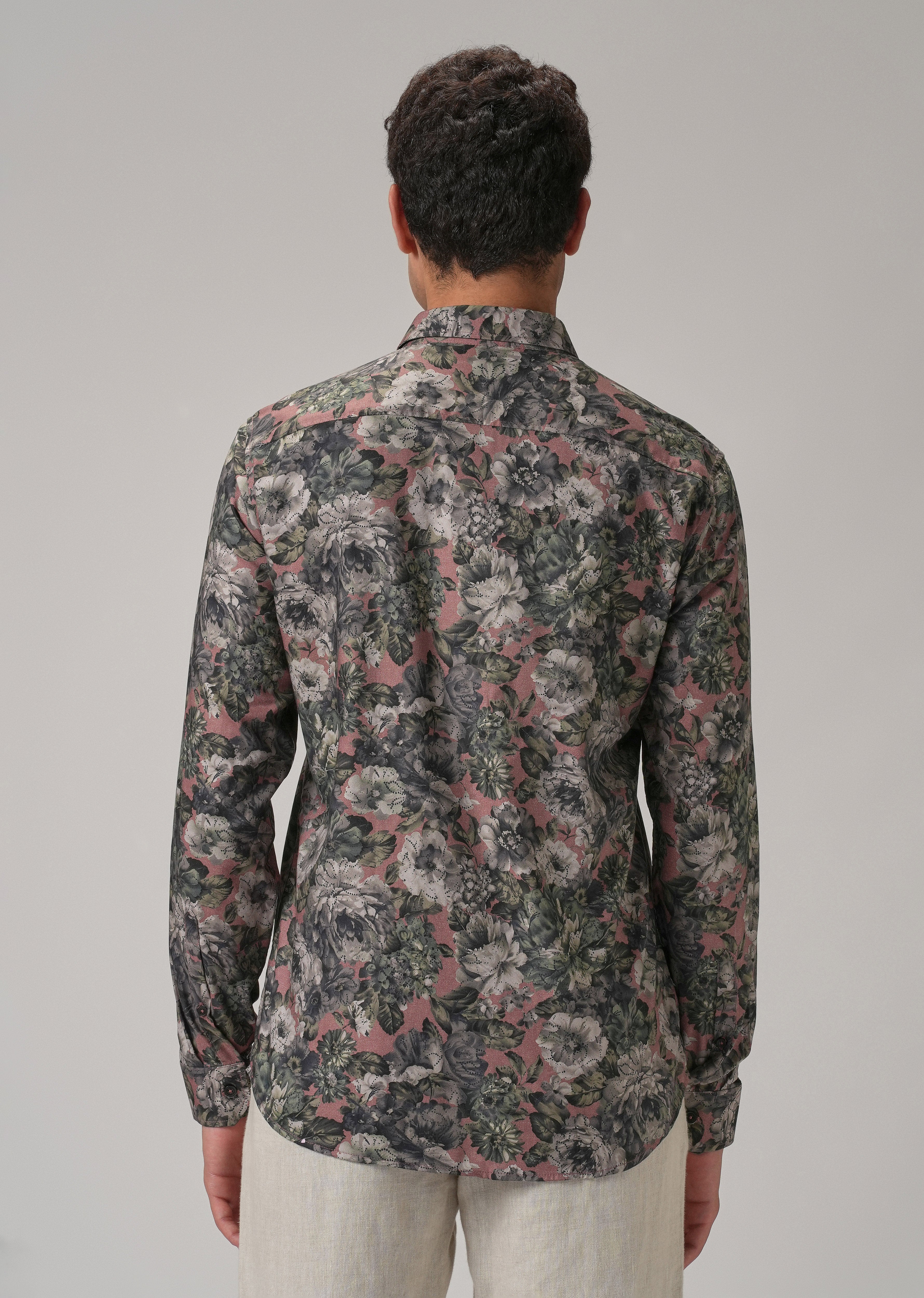 Oleander Floral Printed Shirt