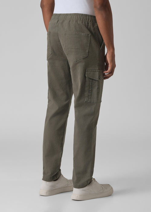 Olive Green Regular Fit Cargo Pant