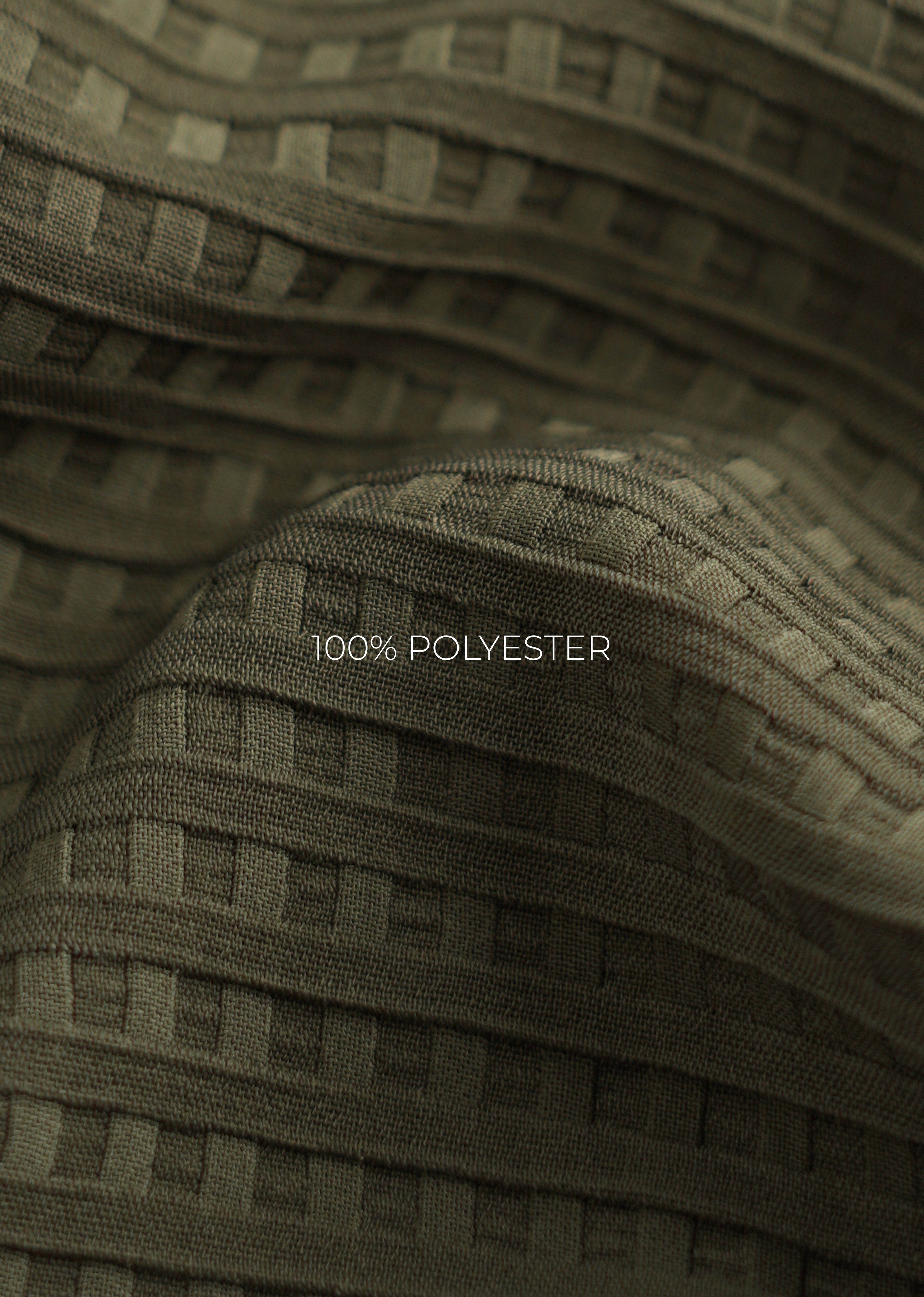 Olive Green Textured Shacket