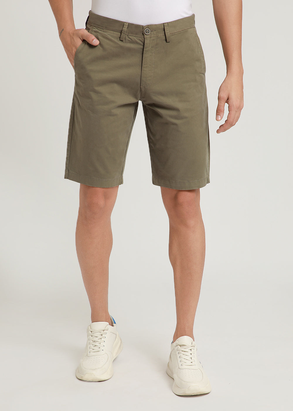 Light Olive Shorts