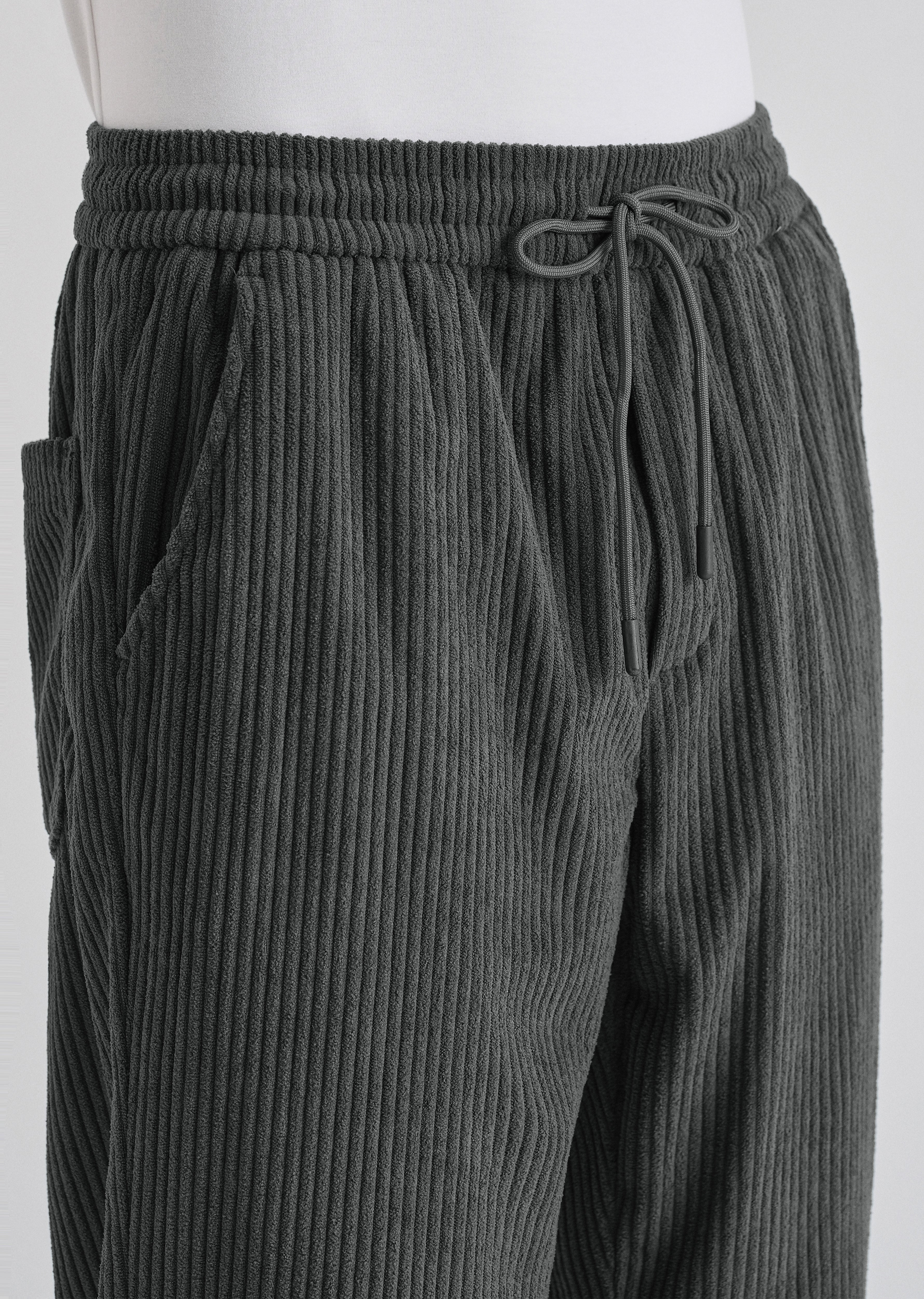 Ombre Gray Corduroy Pant
