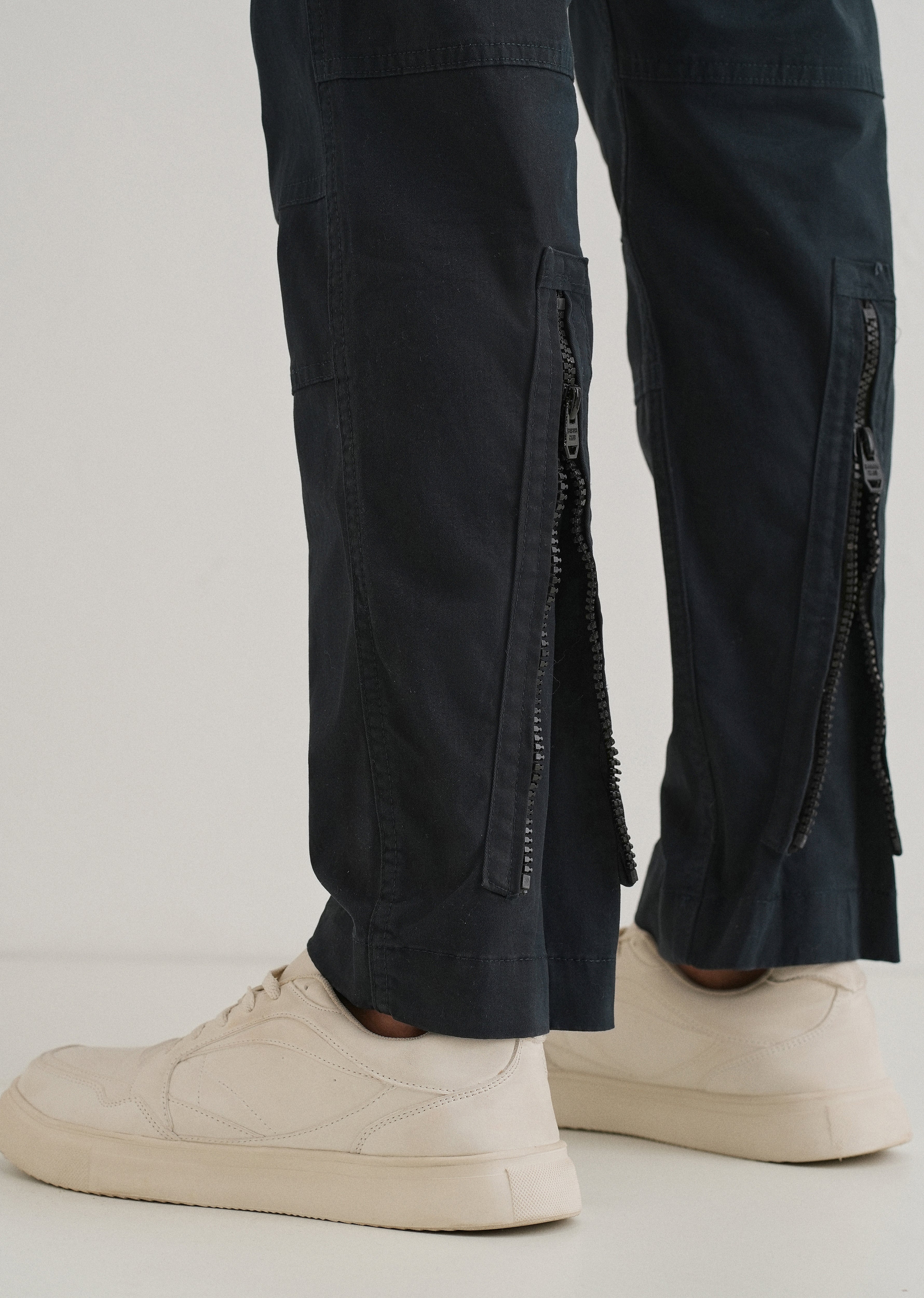 Pacific Blue Zipper Cargo Pant