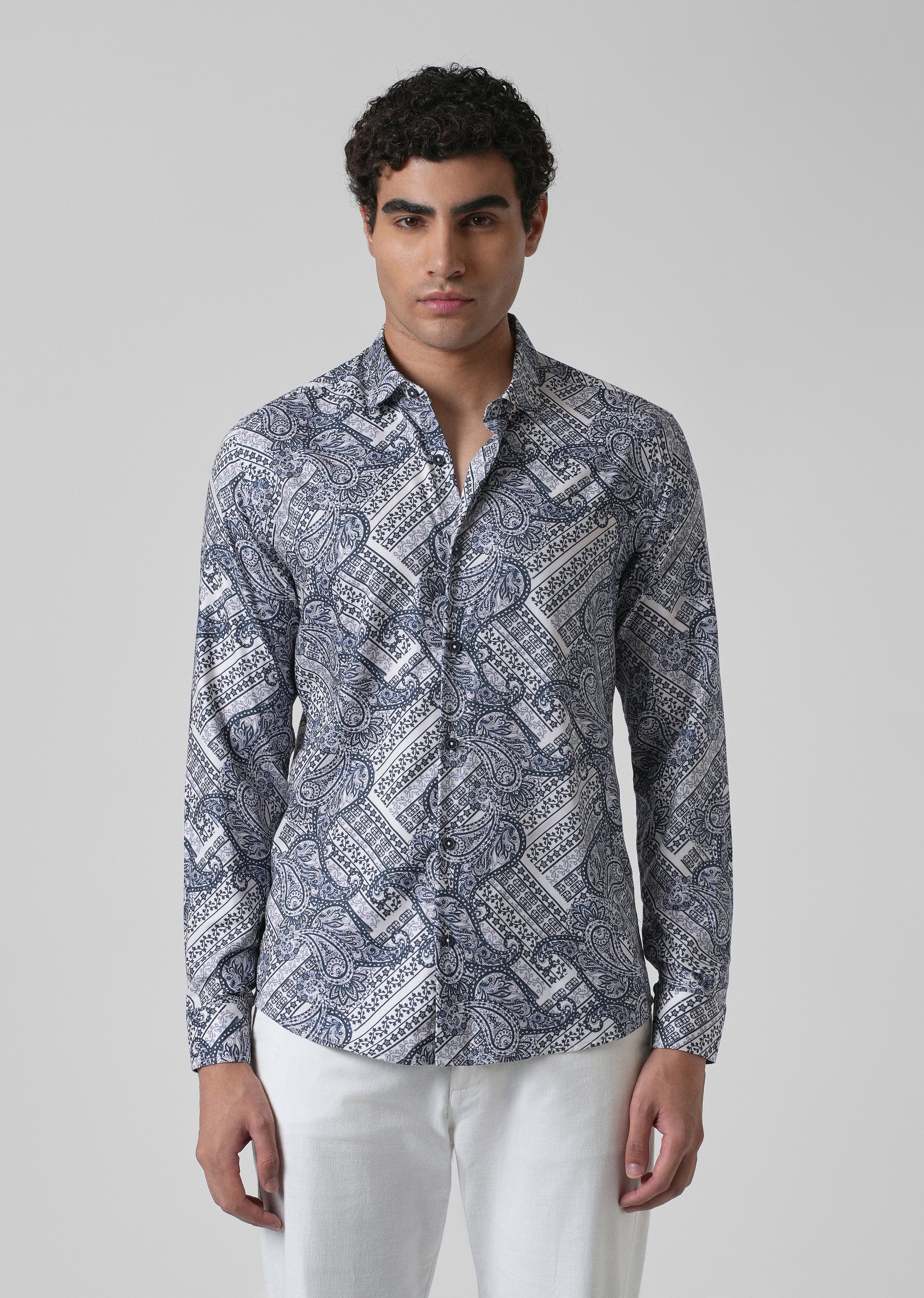 Paisley Print Shirt