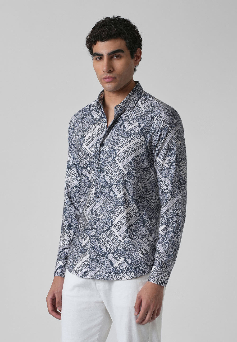 Paisley Print Shirt