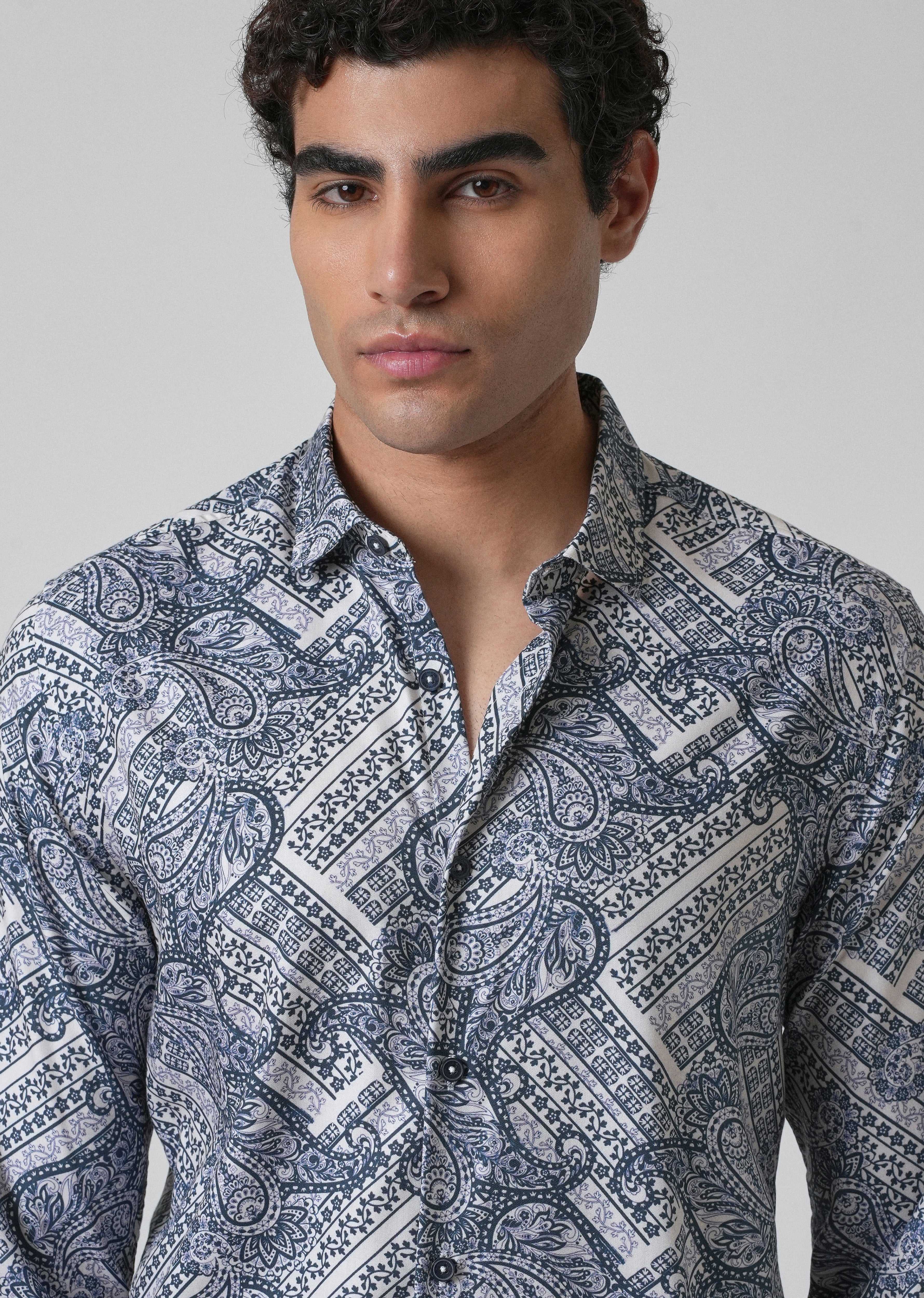 Paisley Print Shirt