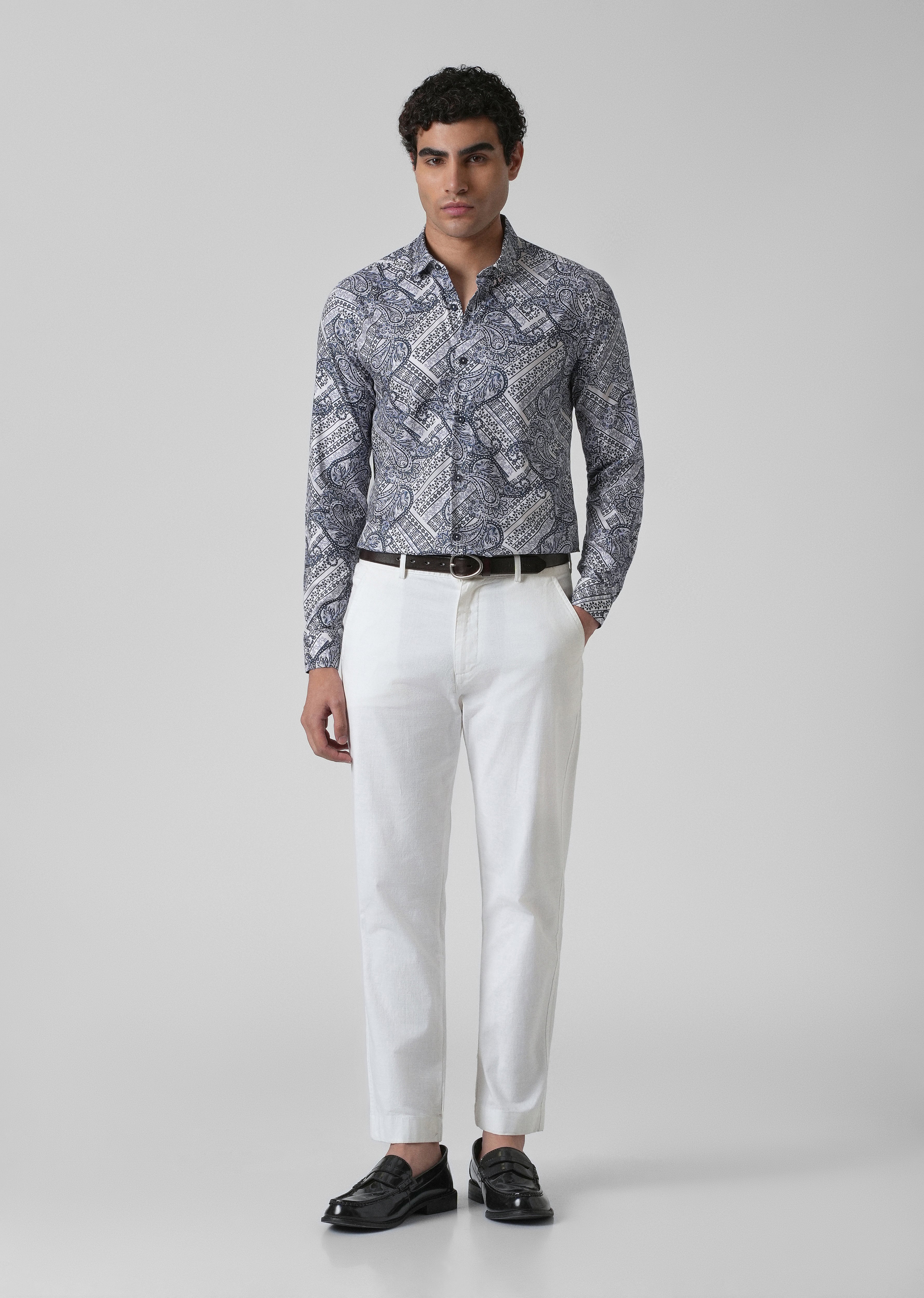 Paisley Print Shirt