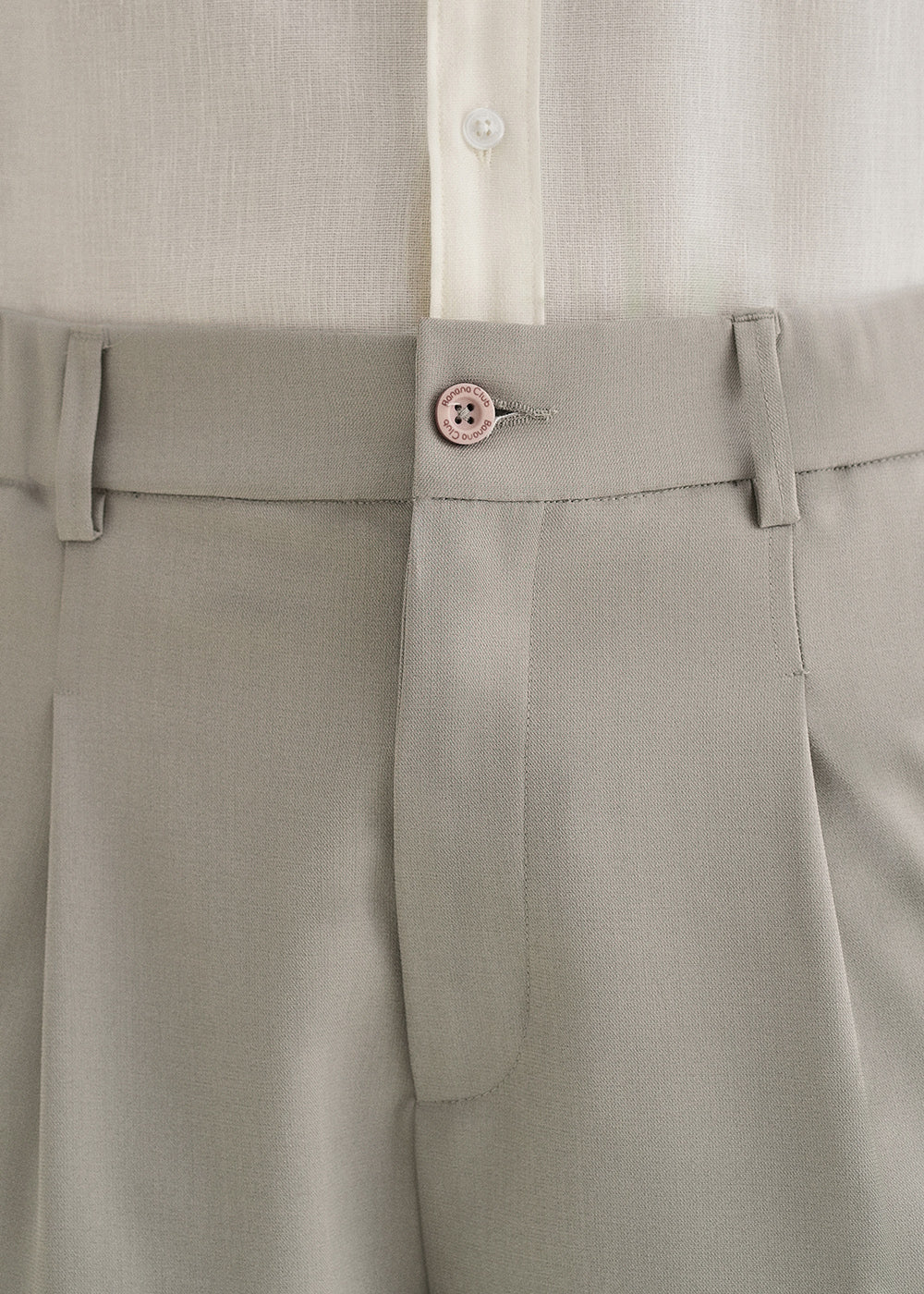 Pale Grey Korean Pant