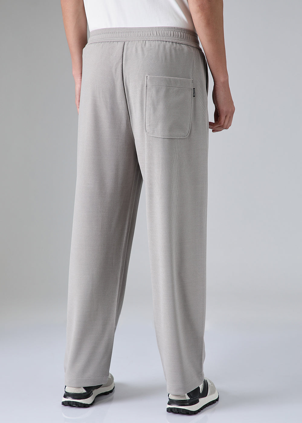 Pastel Grey Korean Pants
