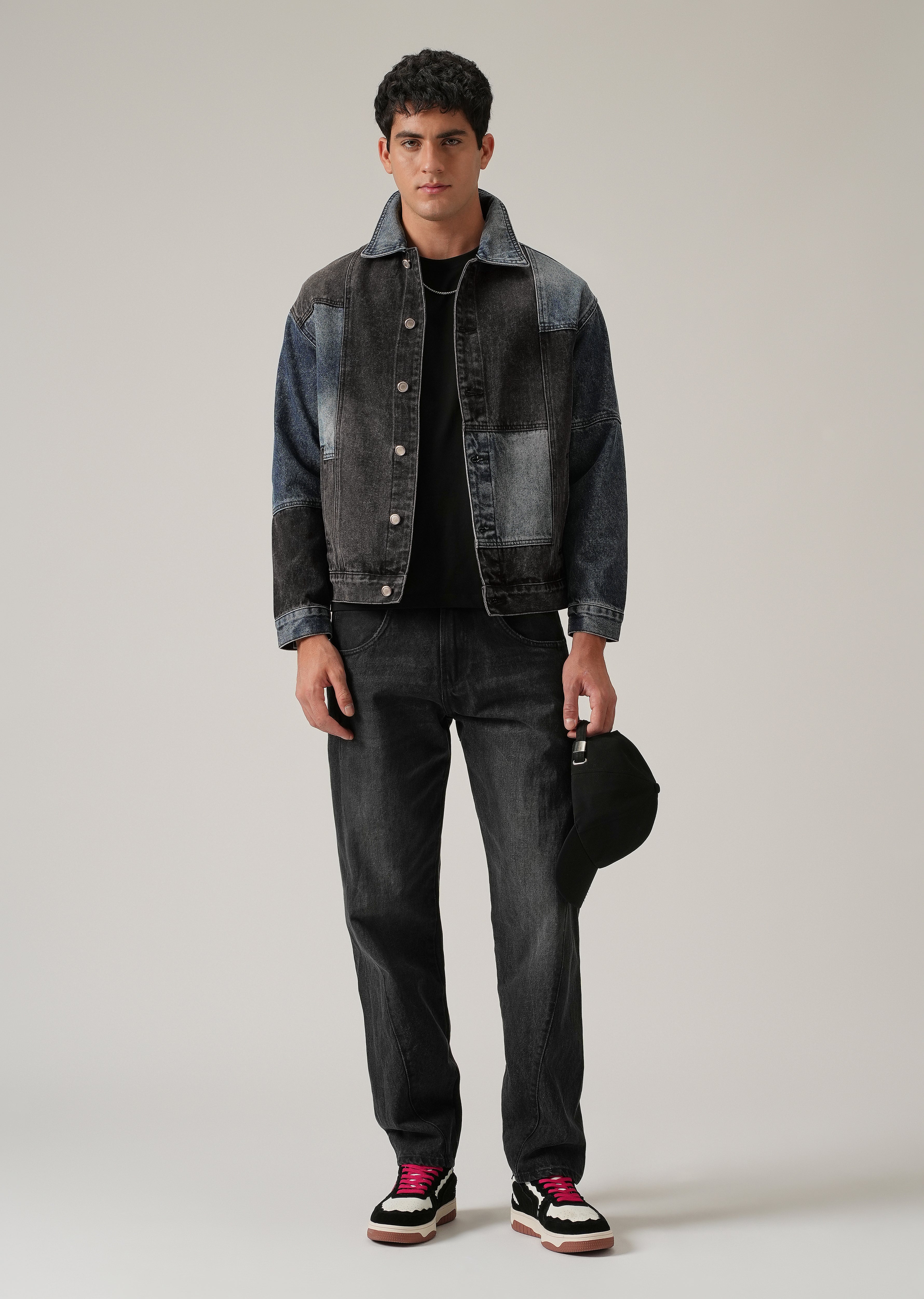 Patchwork Denim Jacket