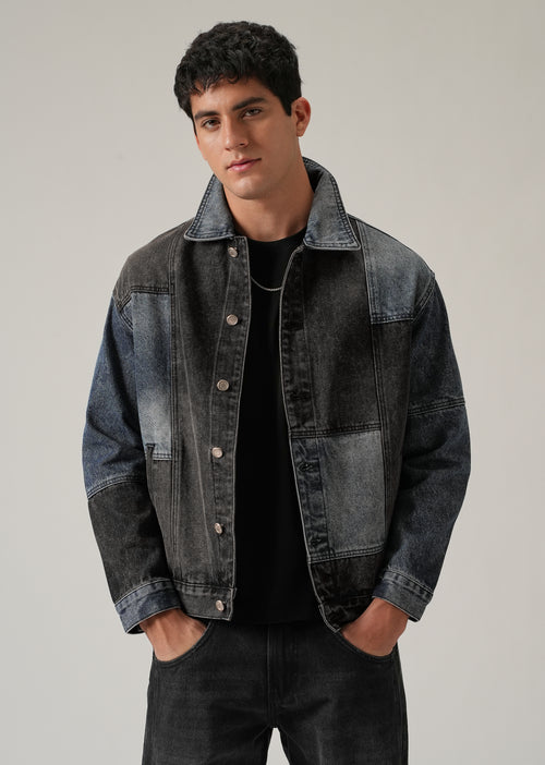 Patchwork Denim Jacket