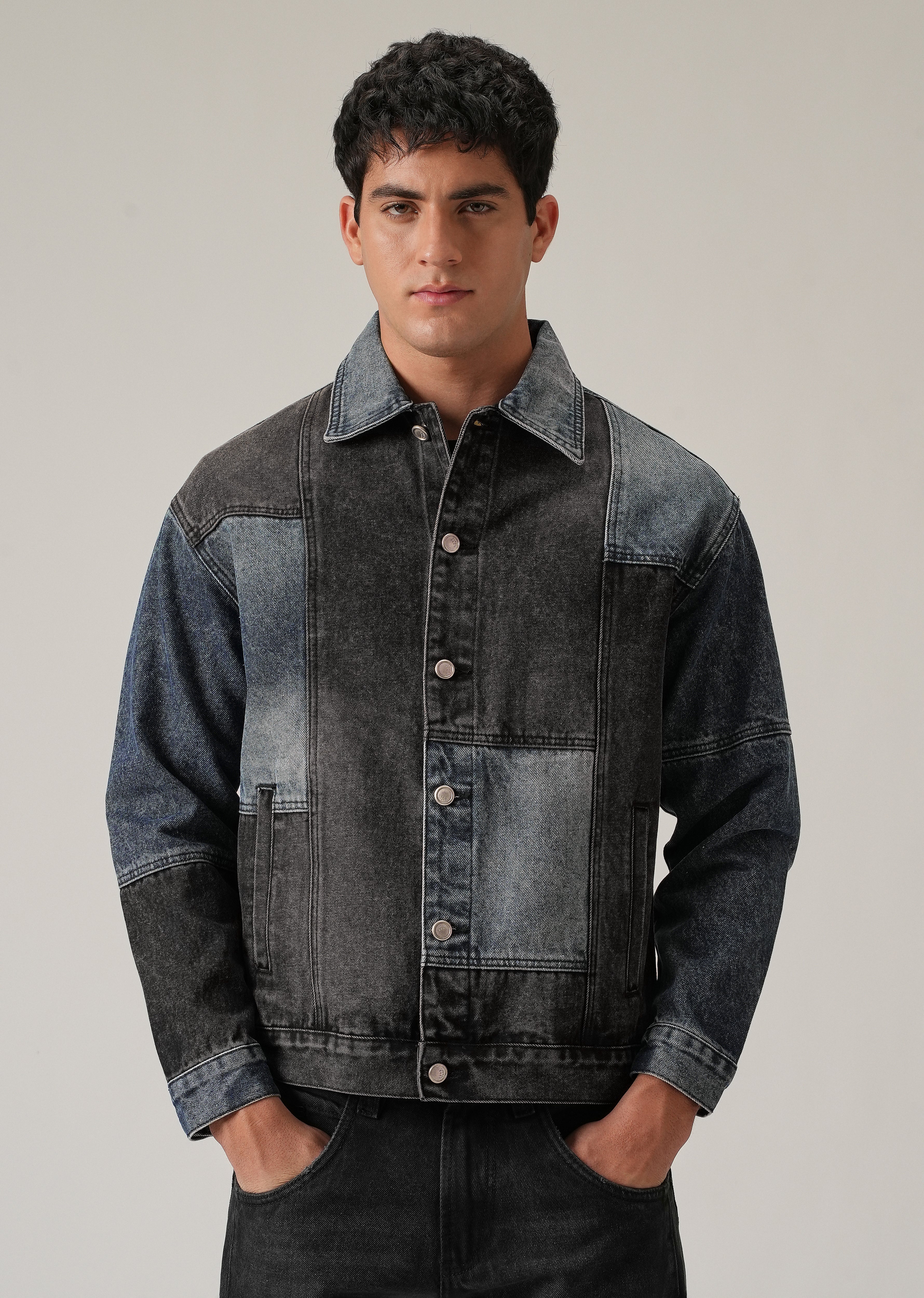 Patchwork Denim Jacket