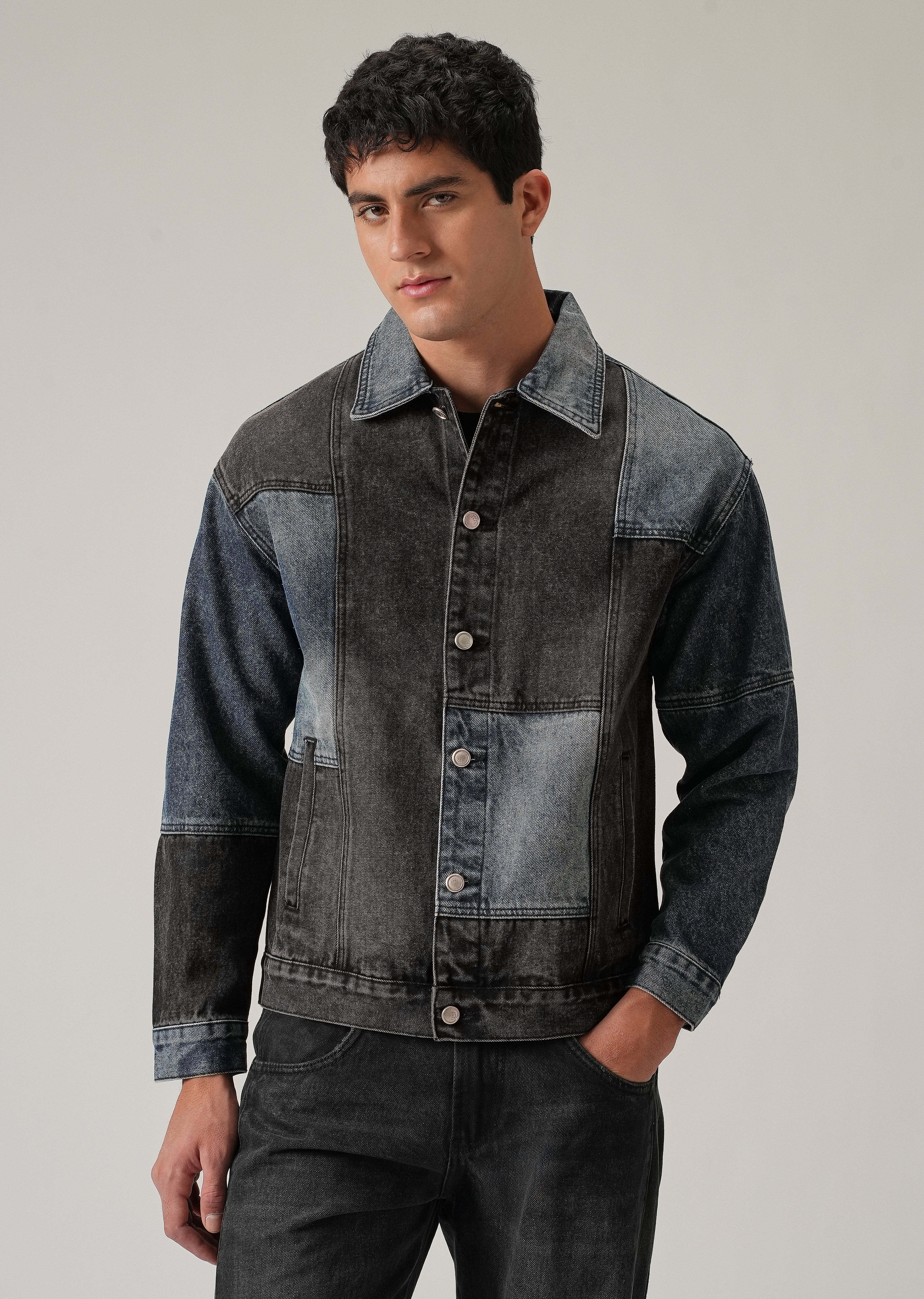 Patchwork Denim Jacket