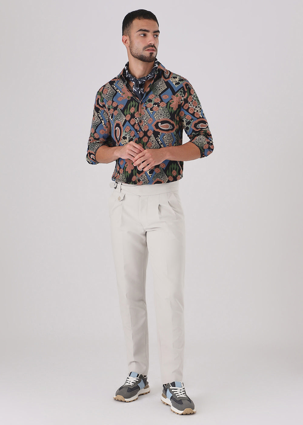 Peach Feather Shirt