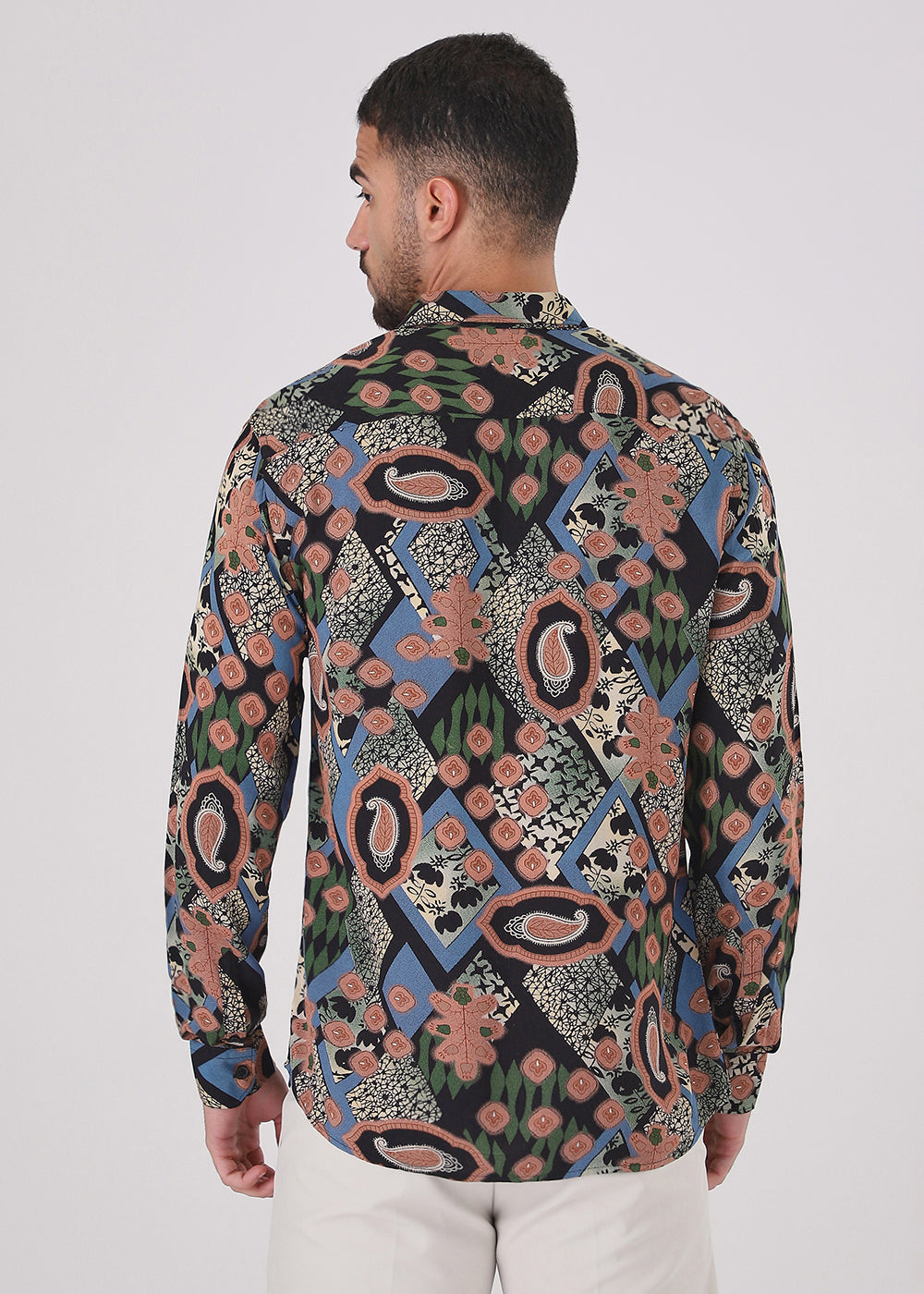 Peach Feather Shirt
