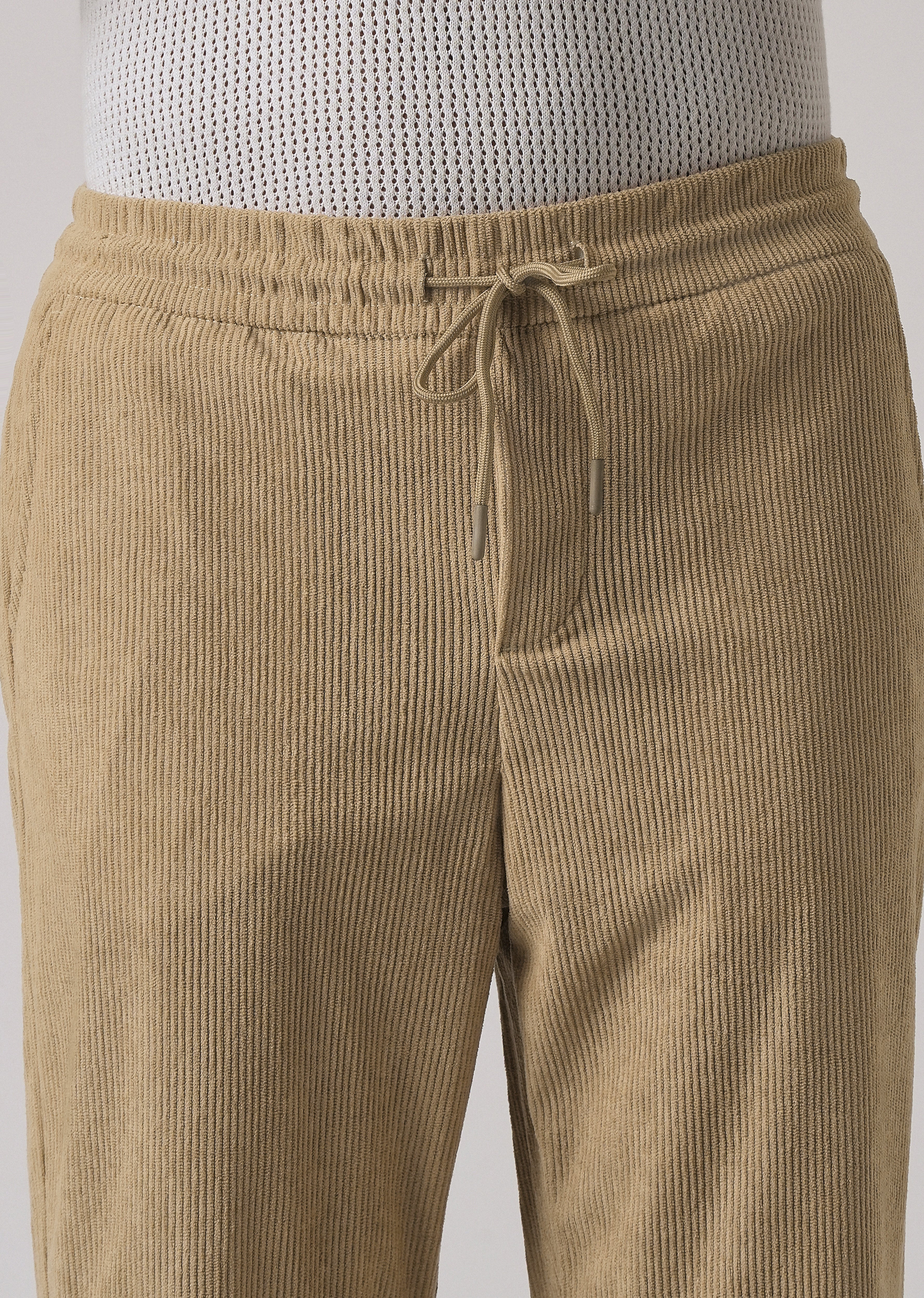 Pecan Beige Corduroy Pants