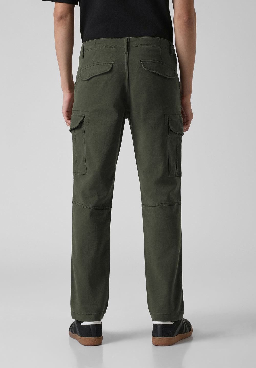 Pine Green Regular Fit Cargo Pant