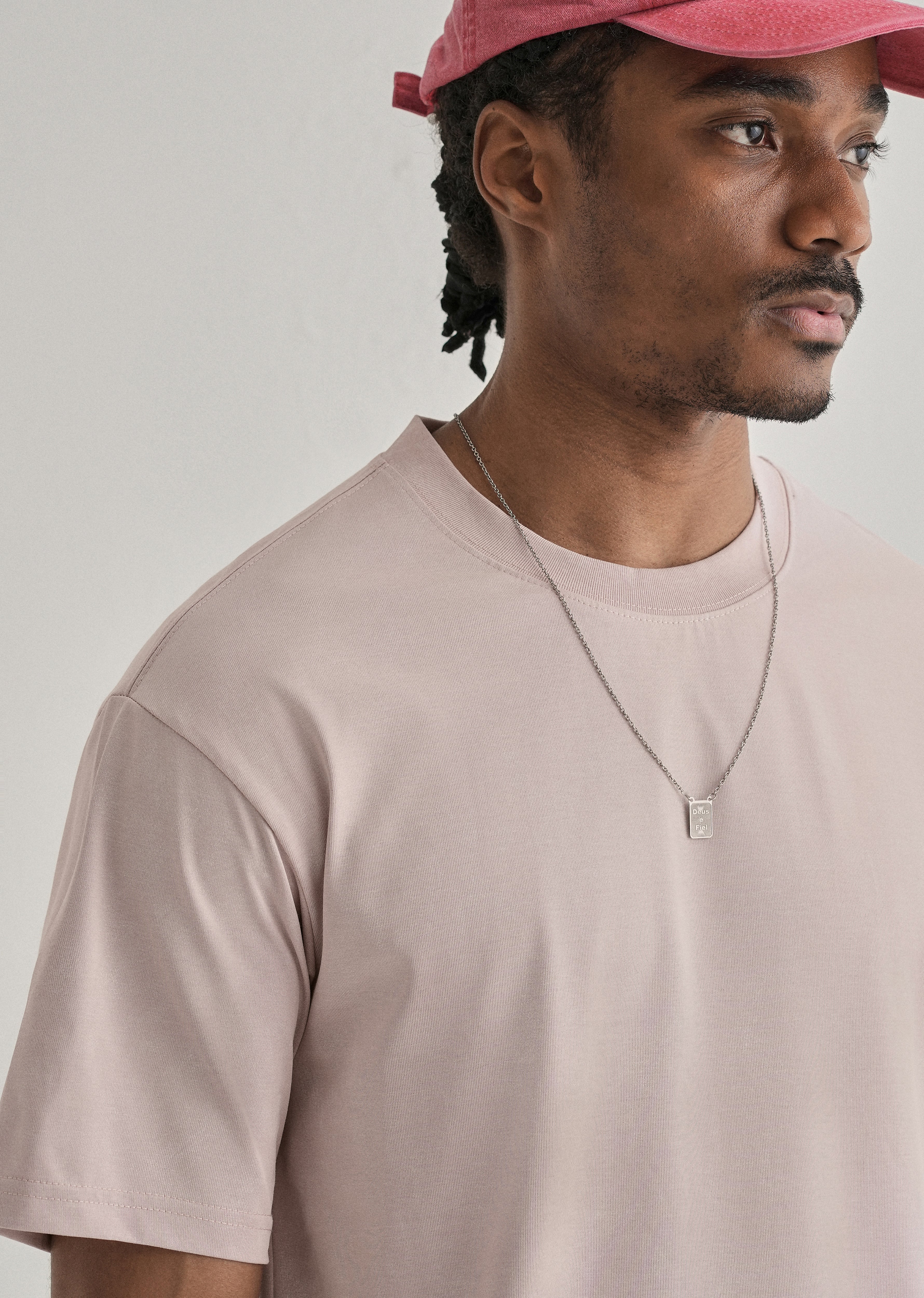 Pink Brushstroke Oversized T-shirt
