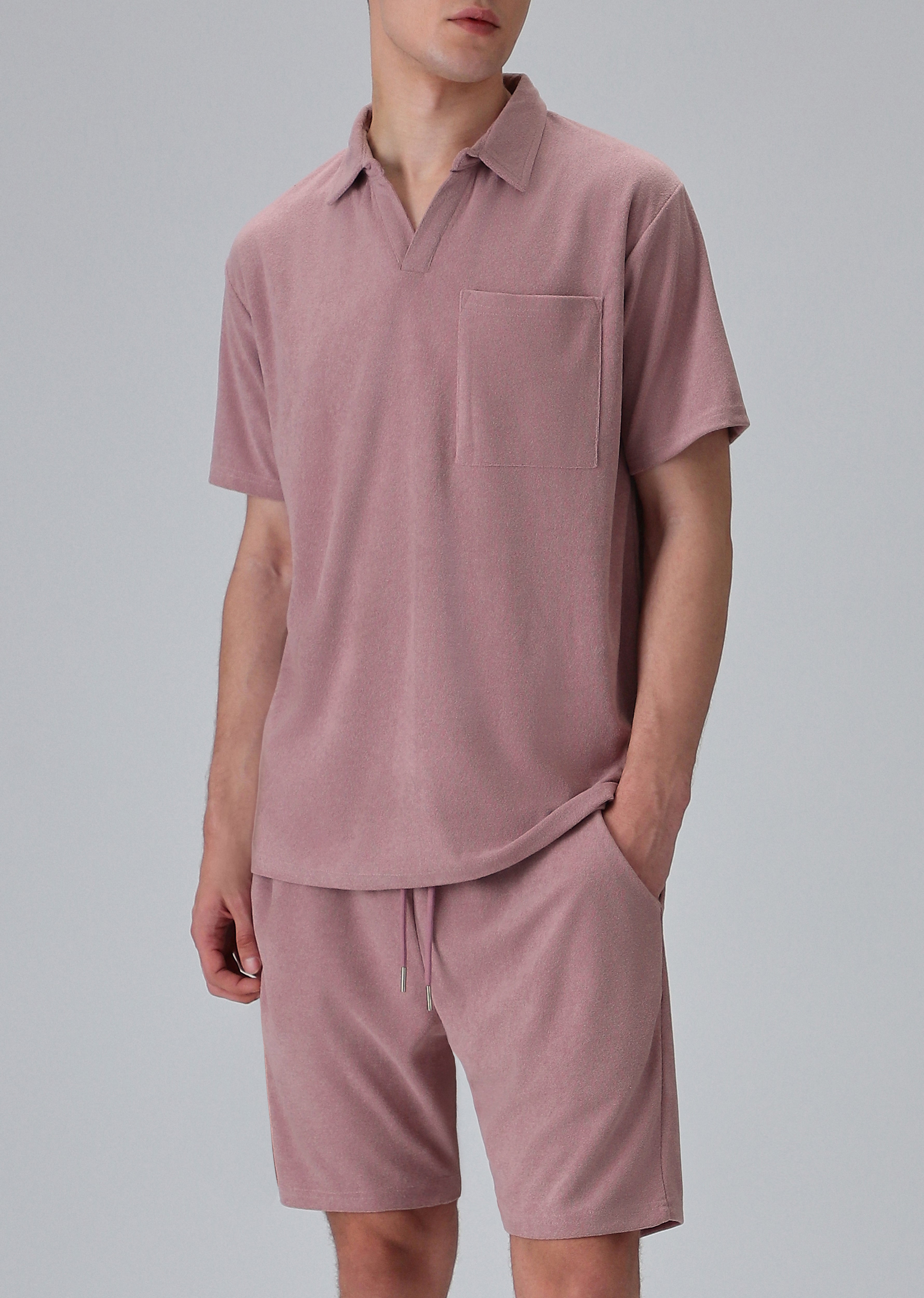 Pink Knitted Co-ord Set