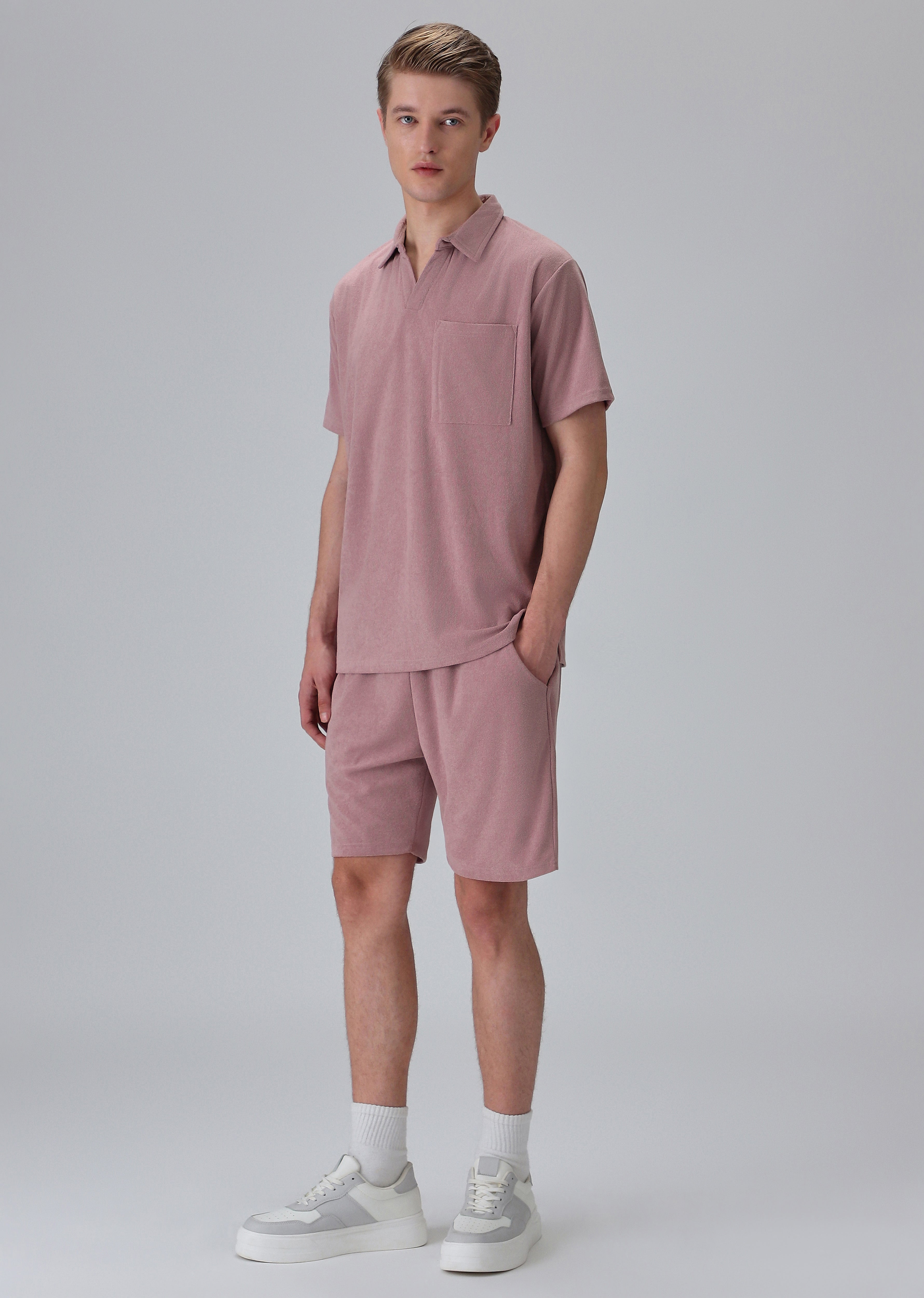 Pink Knitted Co-ord Set