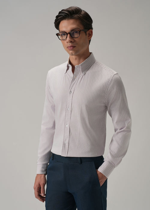 Pink Pinstripe Shirt