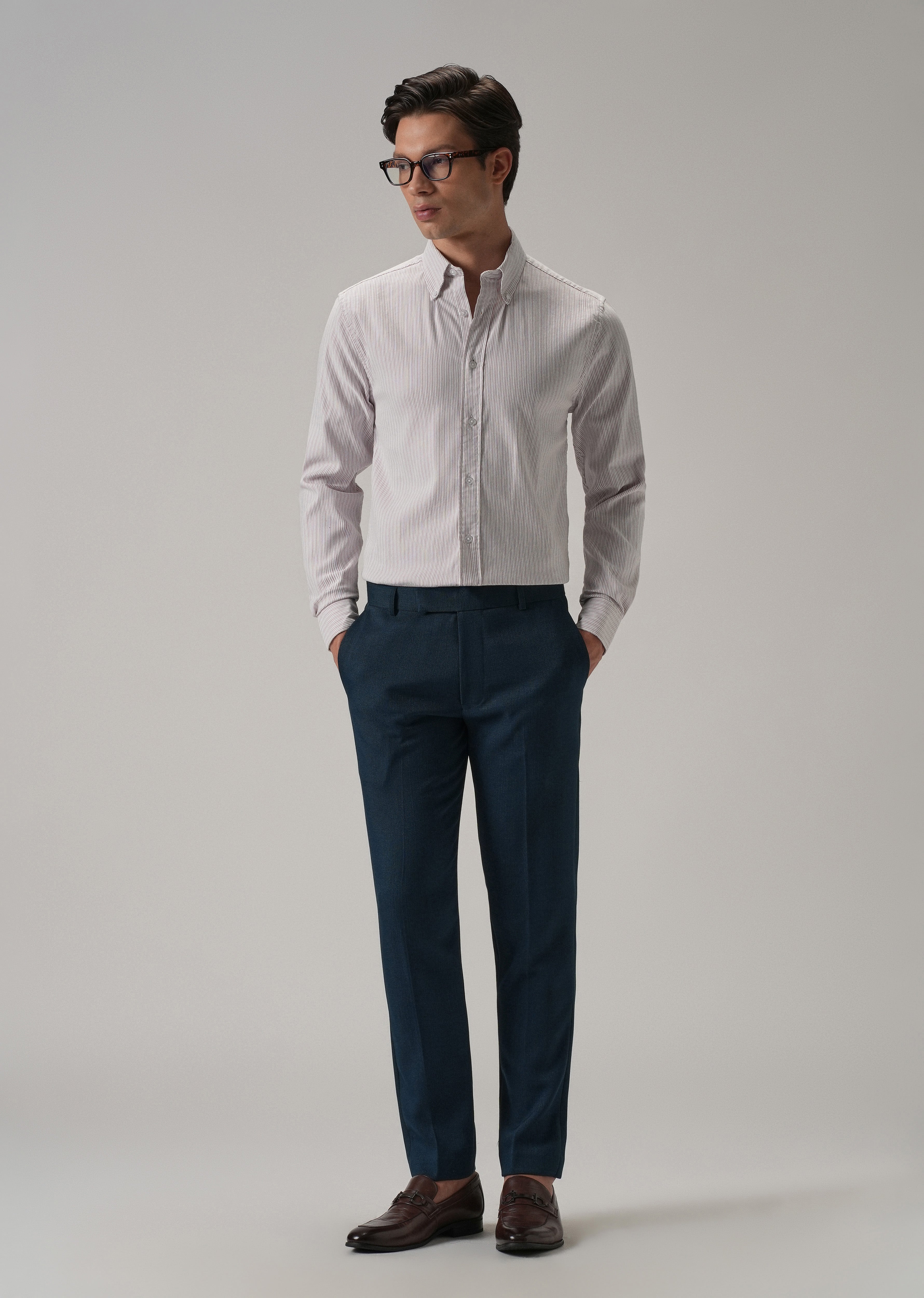 Pink Pinstripe Shirt