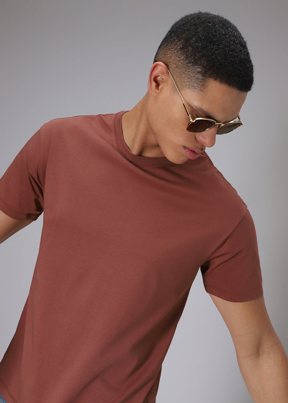 Plum Red Regular T-shirt