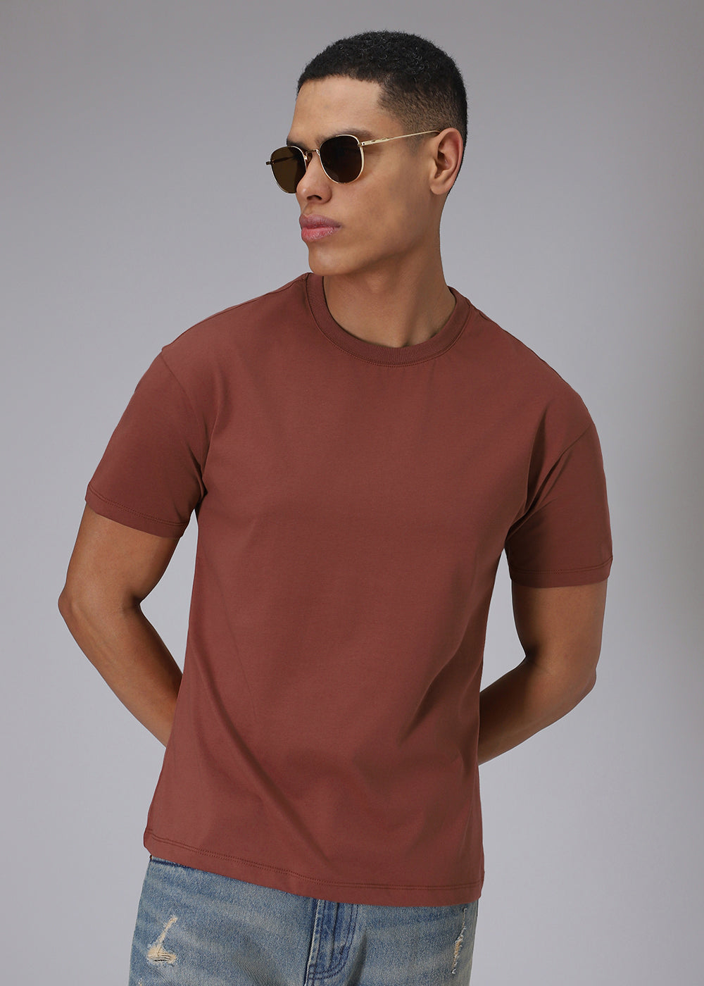 Plum Red Regular T-shirt