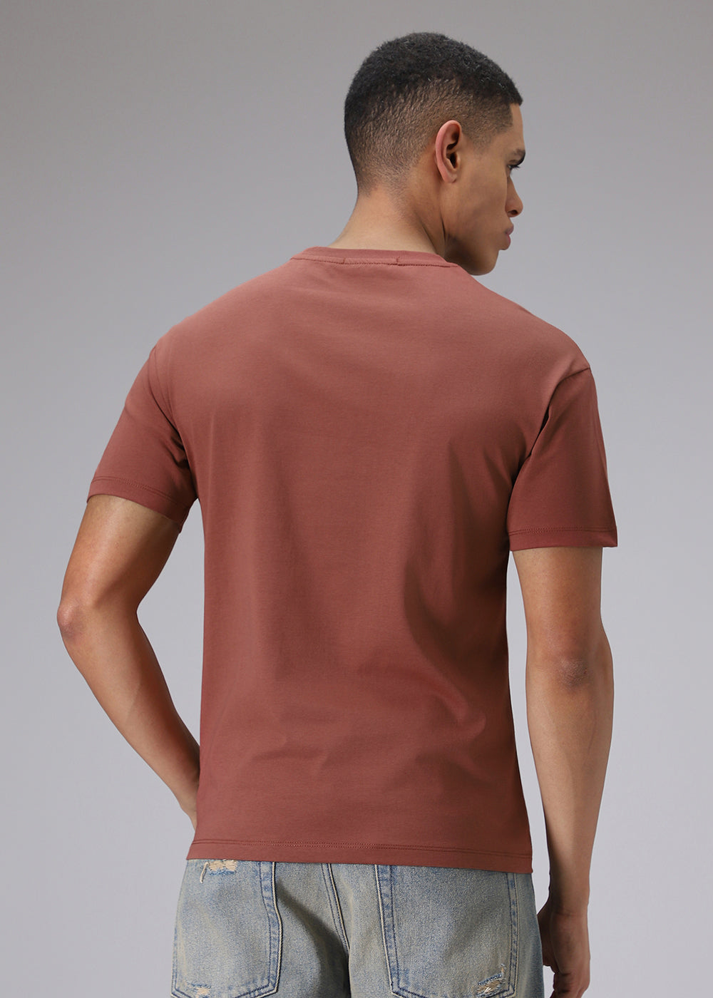 Plum Red Regular T-shirt