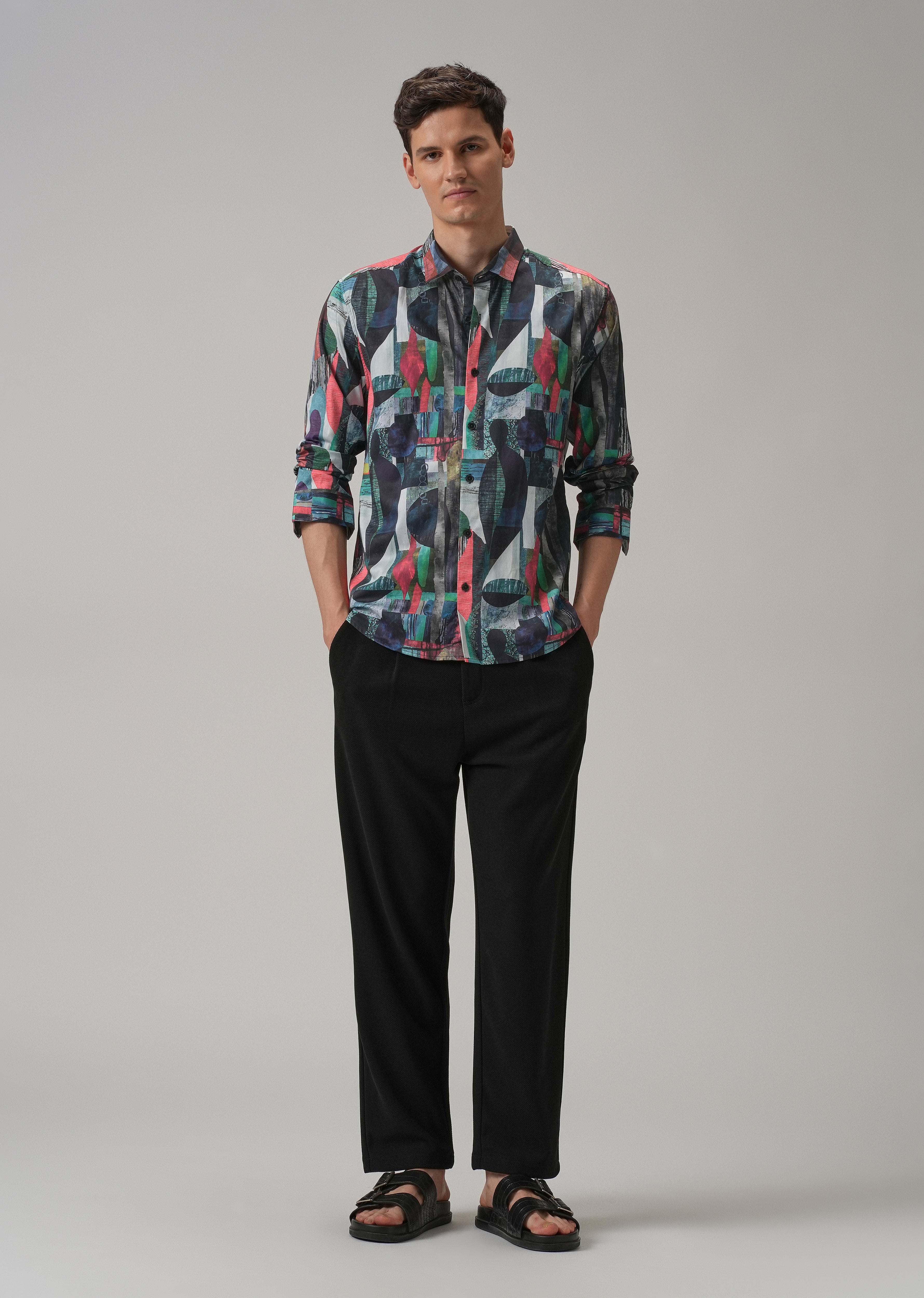 Printed Full-Sleeves Shirt