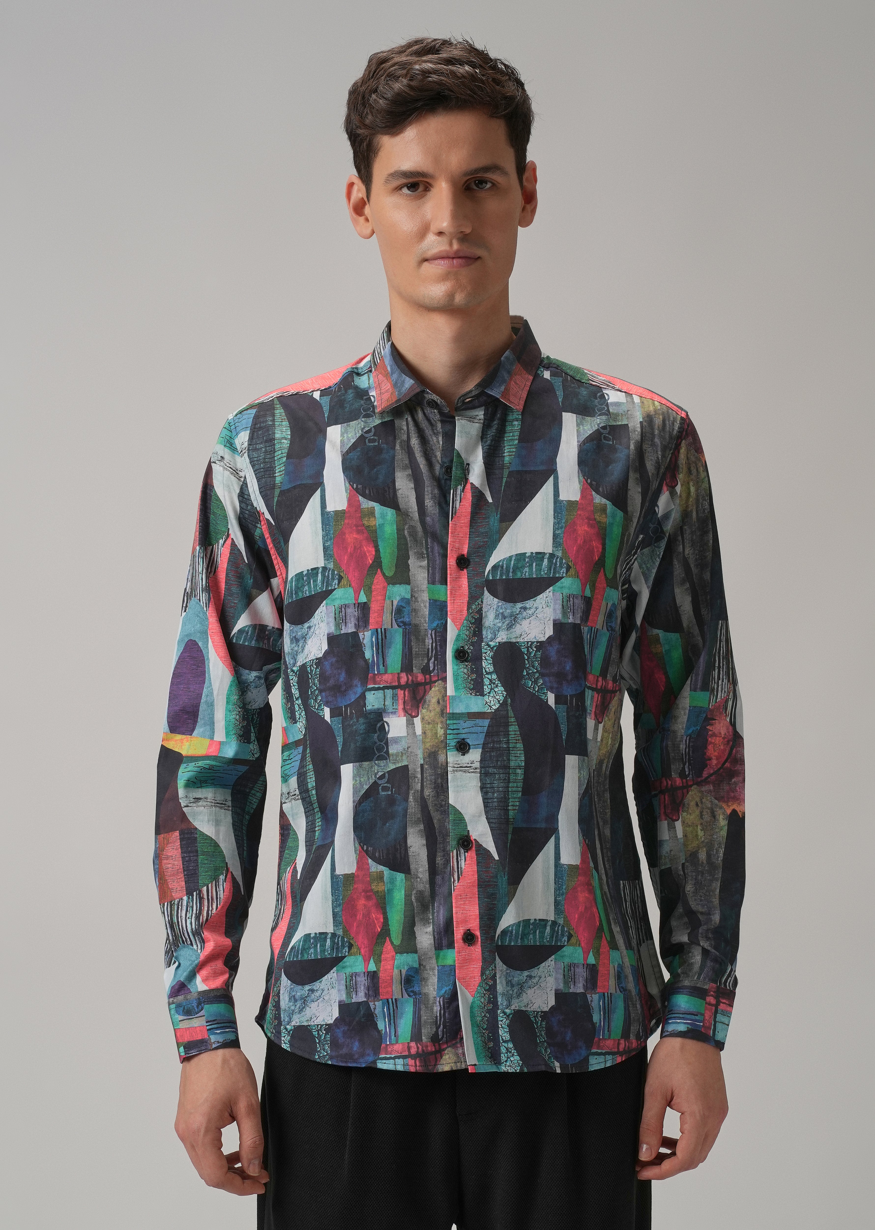 Printed Full-Sleeves Shirt