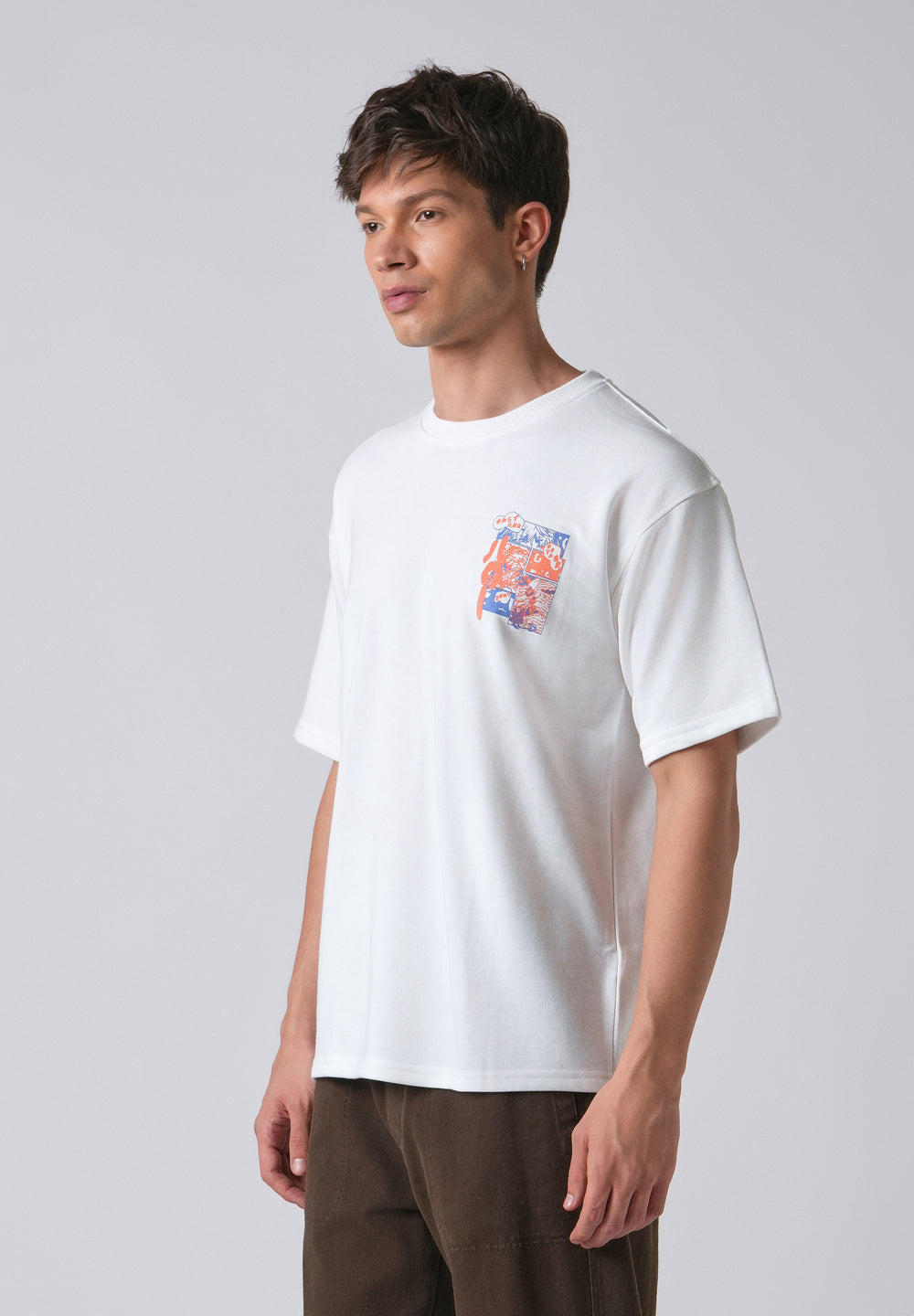 Pure White Oversized T-shirt