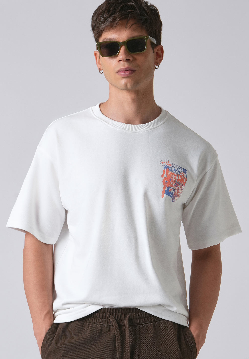 Pure White Oversized T-shirt