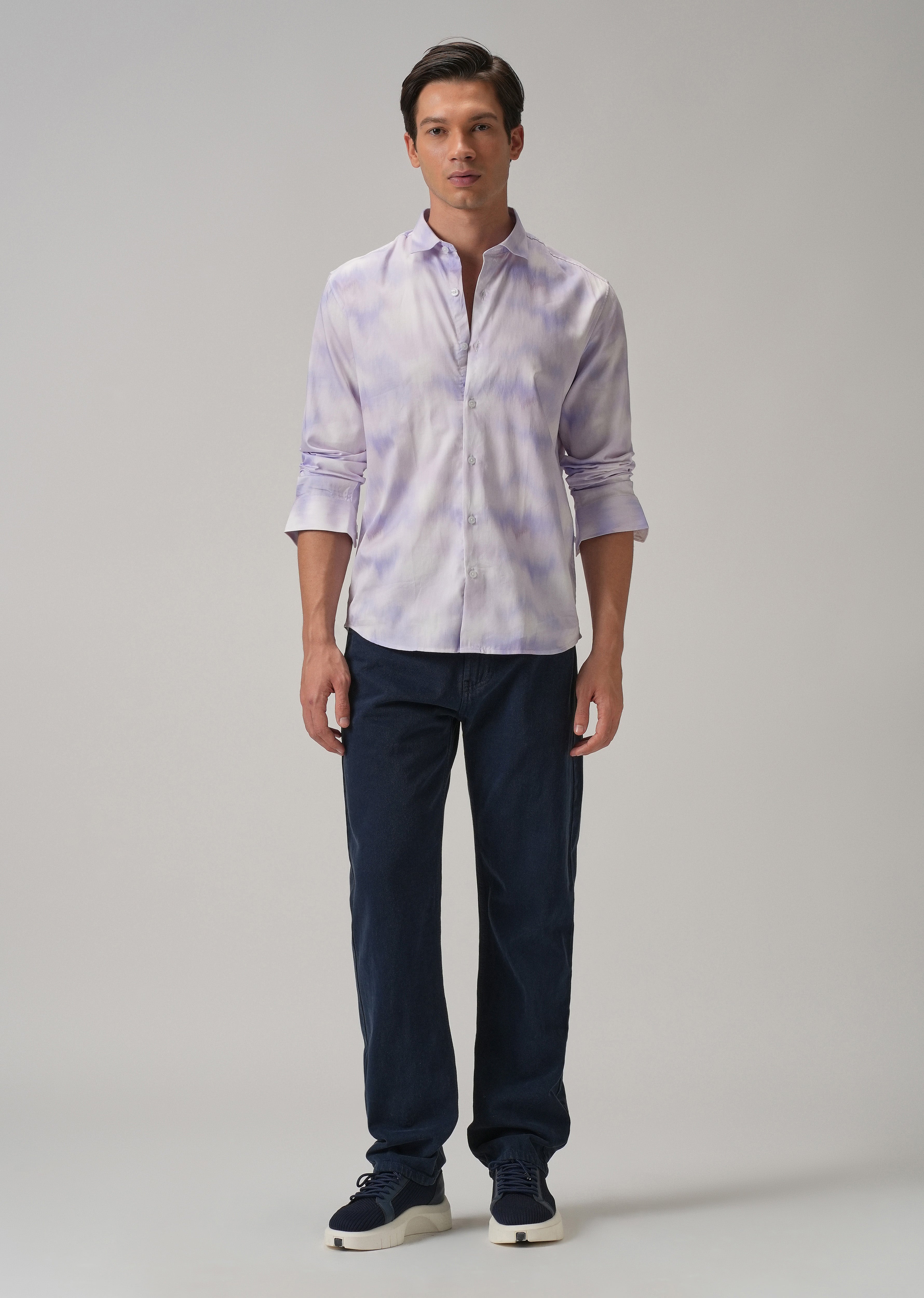 Purple Soft Hued Shirt