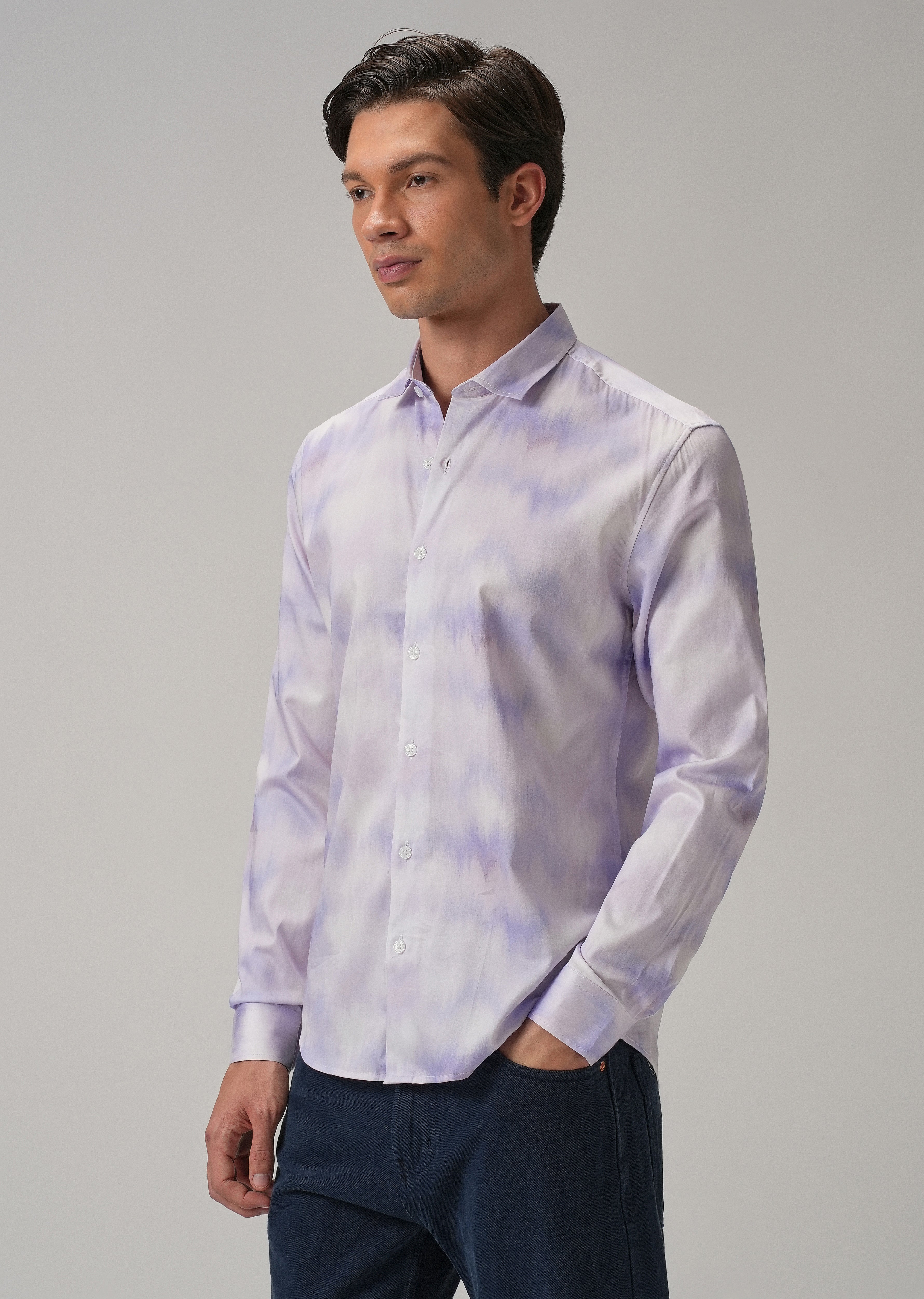 Purple Soft Hued Shirt