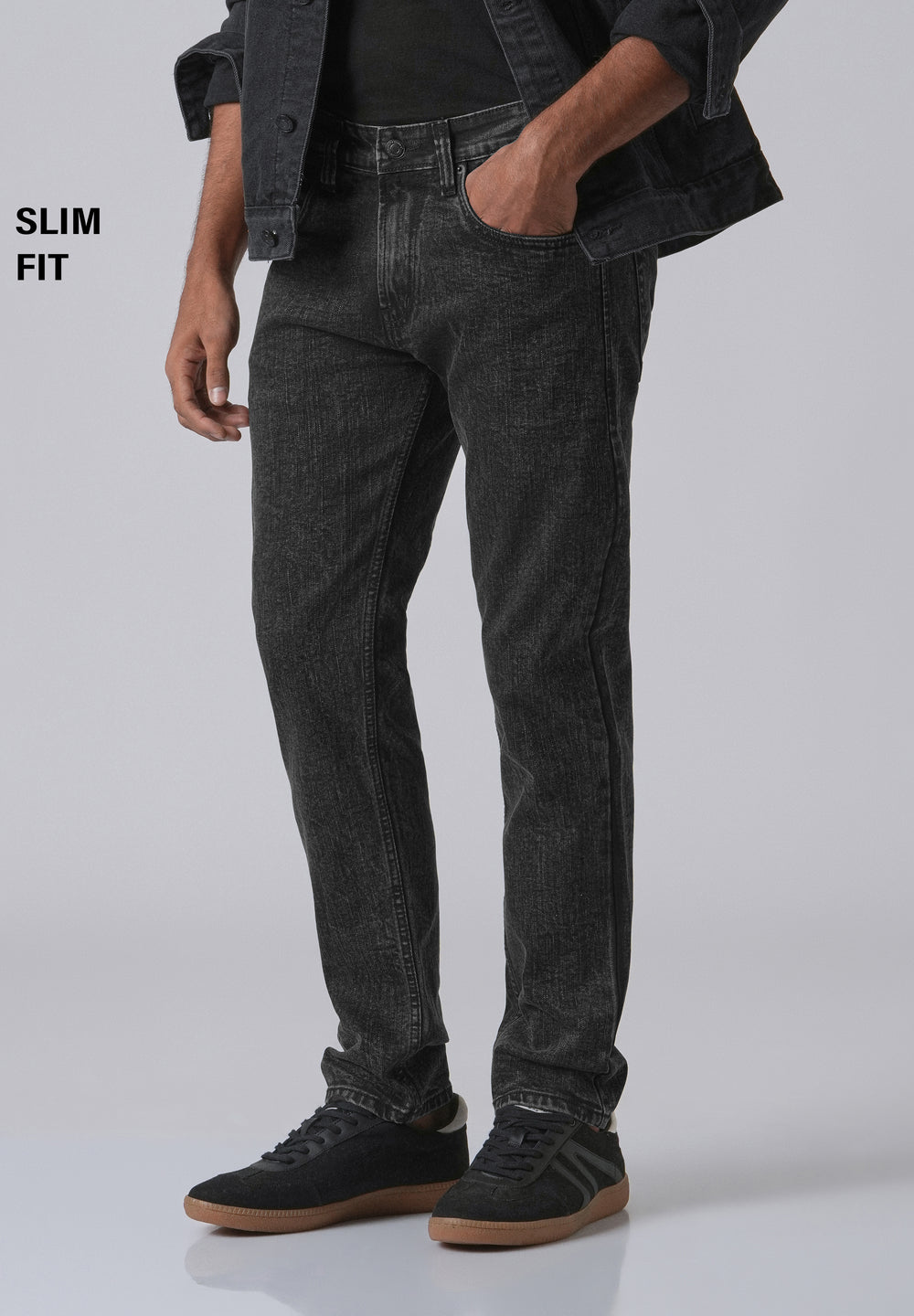 Raven Black Slim Fit Denim