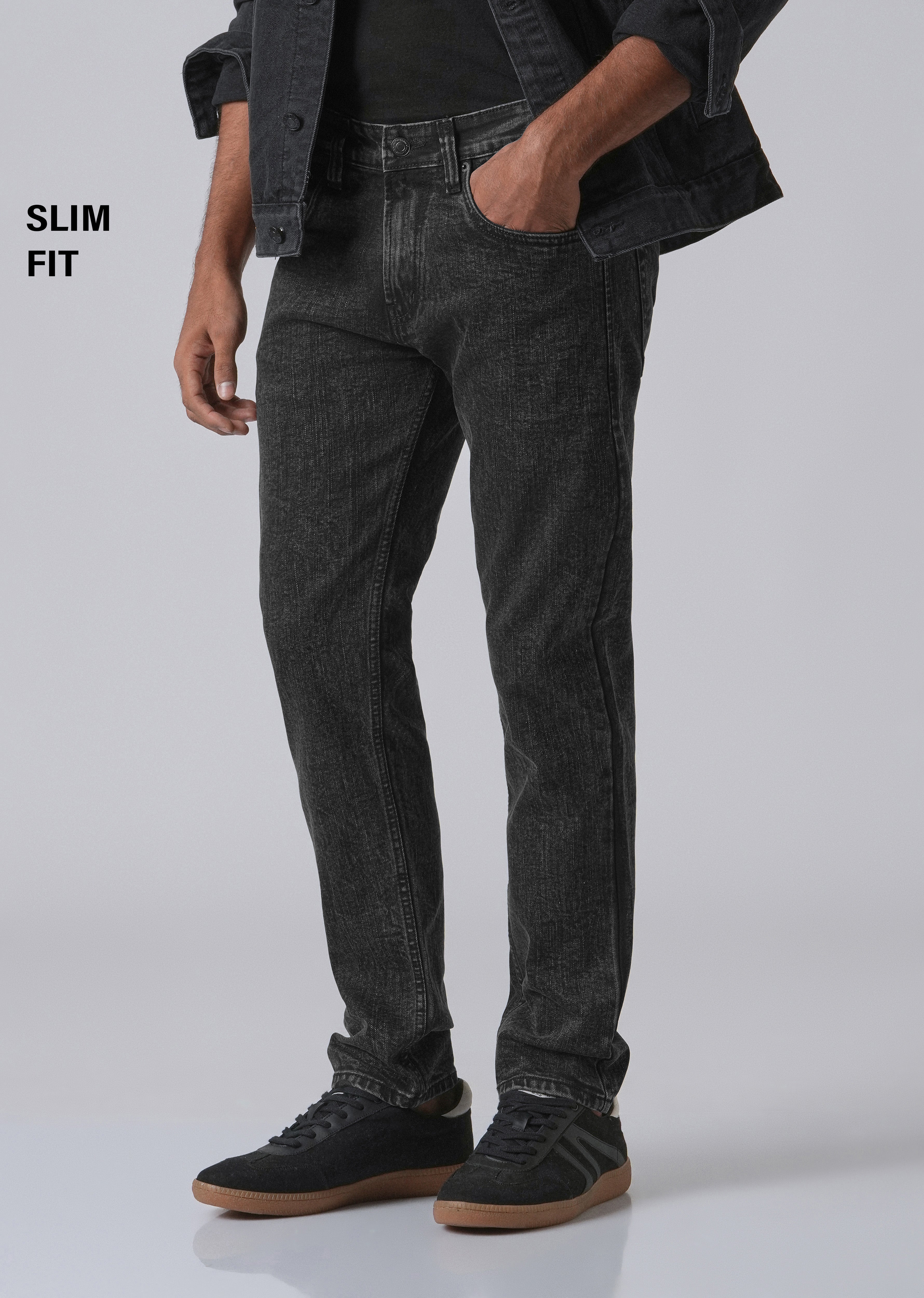 Raven Black Slim Fit Denim