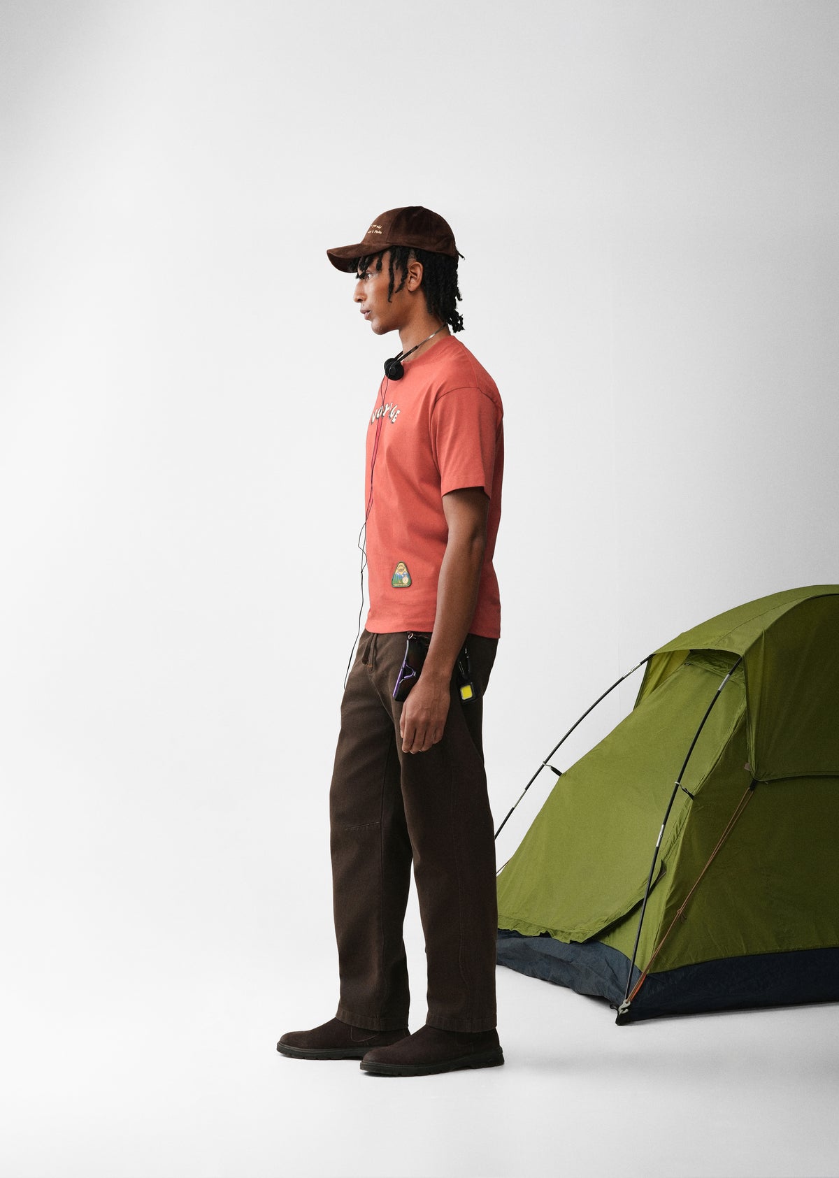 Red Voyage Graphic T-shirt